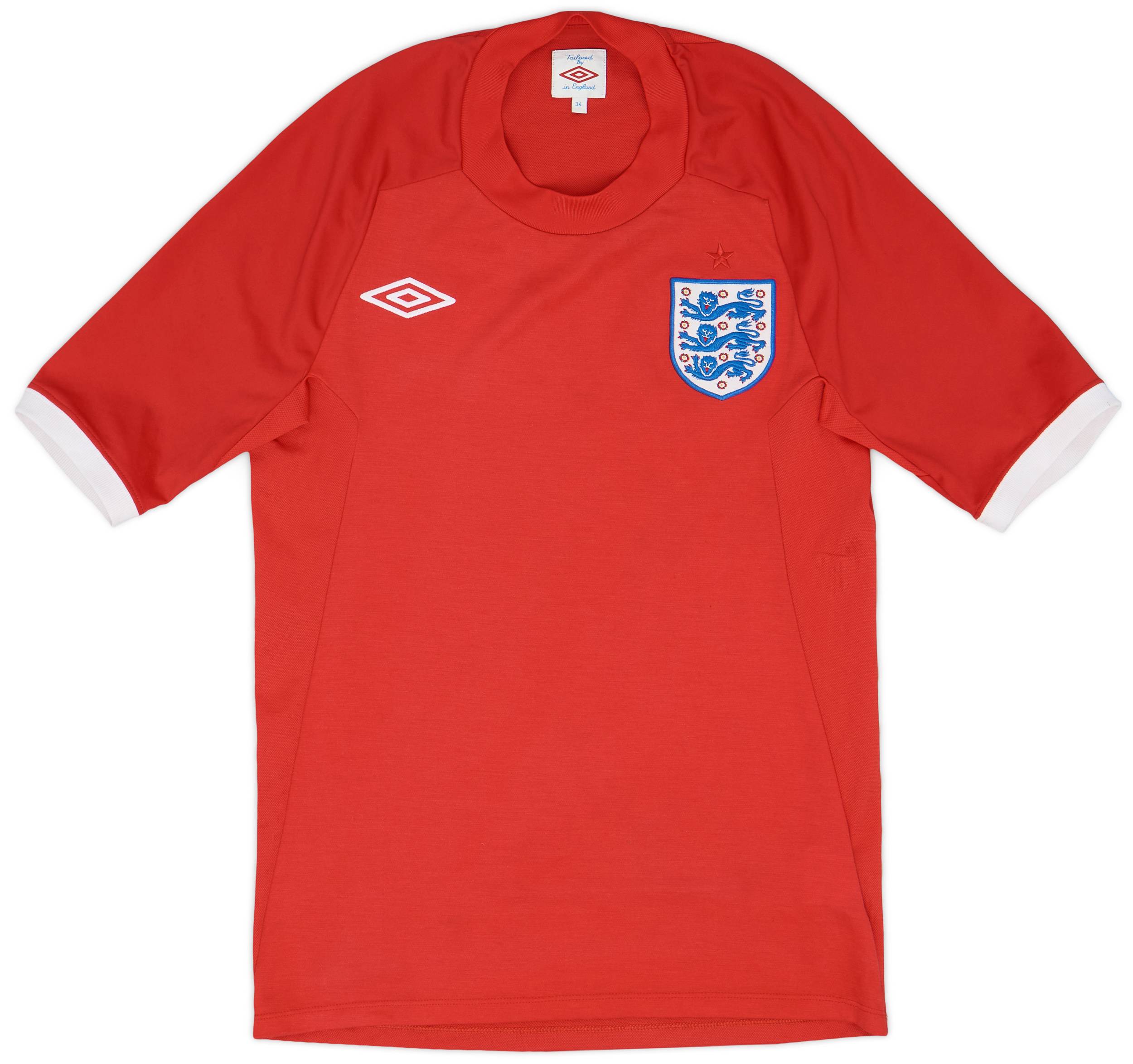 2010-11 England Away Shirt - 9/10 - (XS)