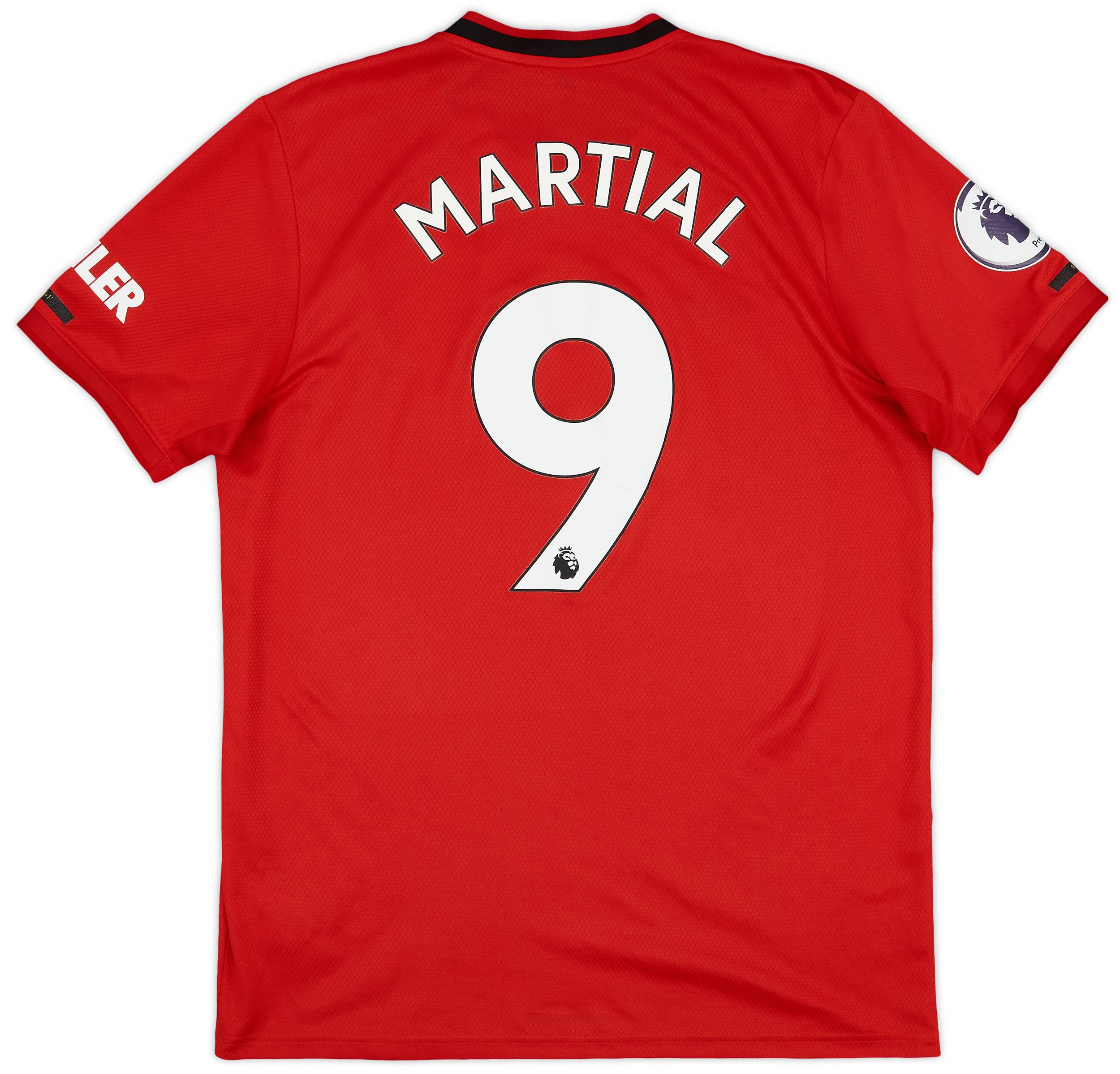 2019-20 Manchester United Home Shirt Martial #9 - 5/10 - (L)