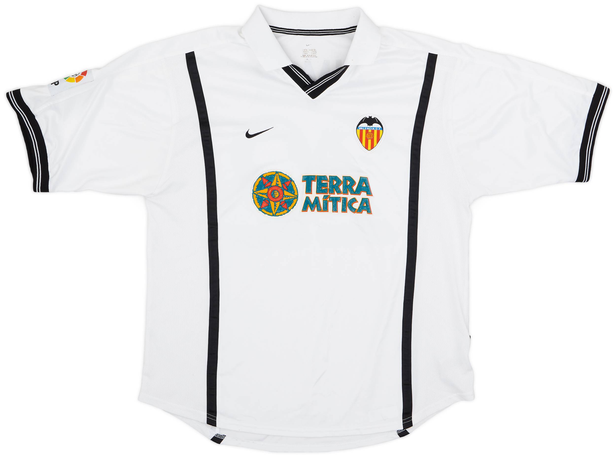 2000-01 Valencia Home Shirt Aimar #22 - 6/10 - (XL)