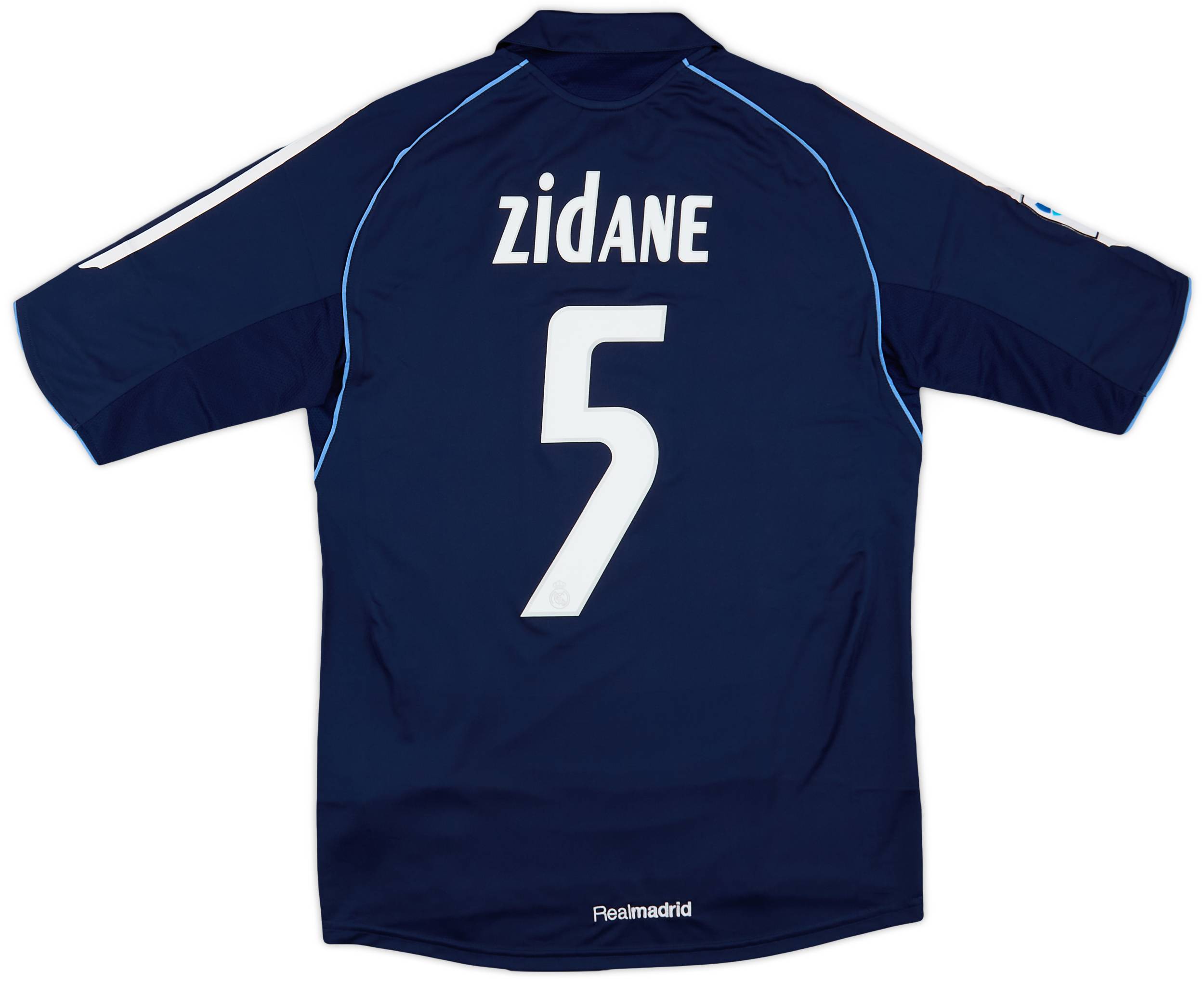2005-06 Real Madrid Away Shirt Zidane #5 (S)