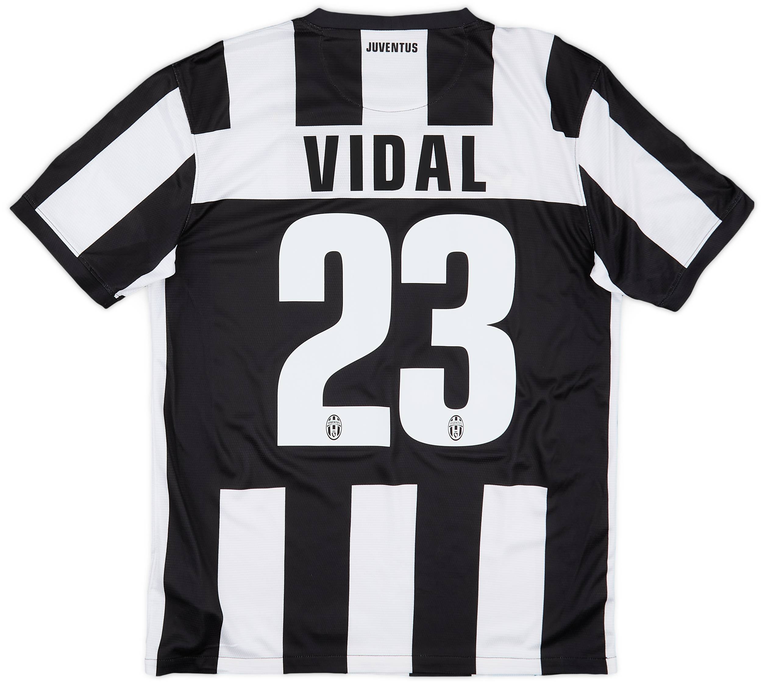 2012-13 Juventus Home Shirt Vidal #23 - 8/10 - (M)
