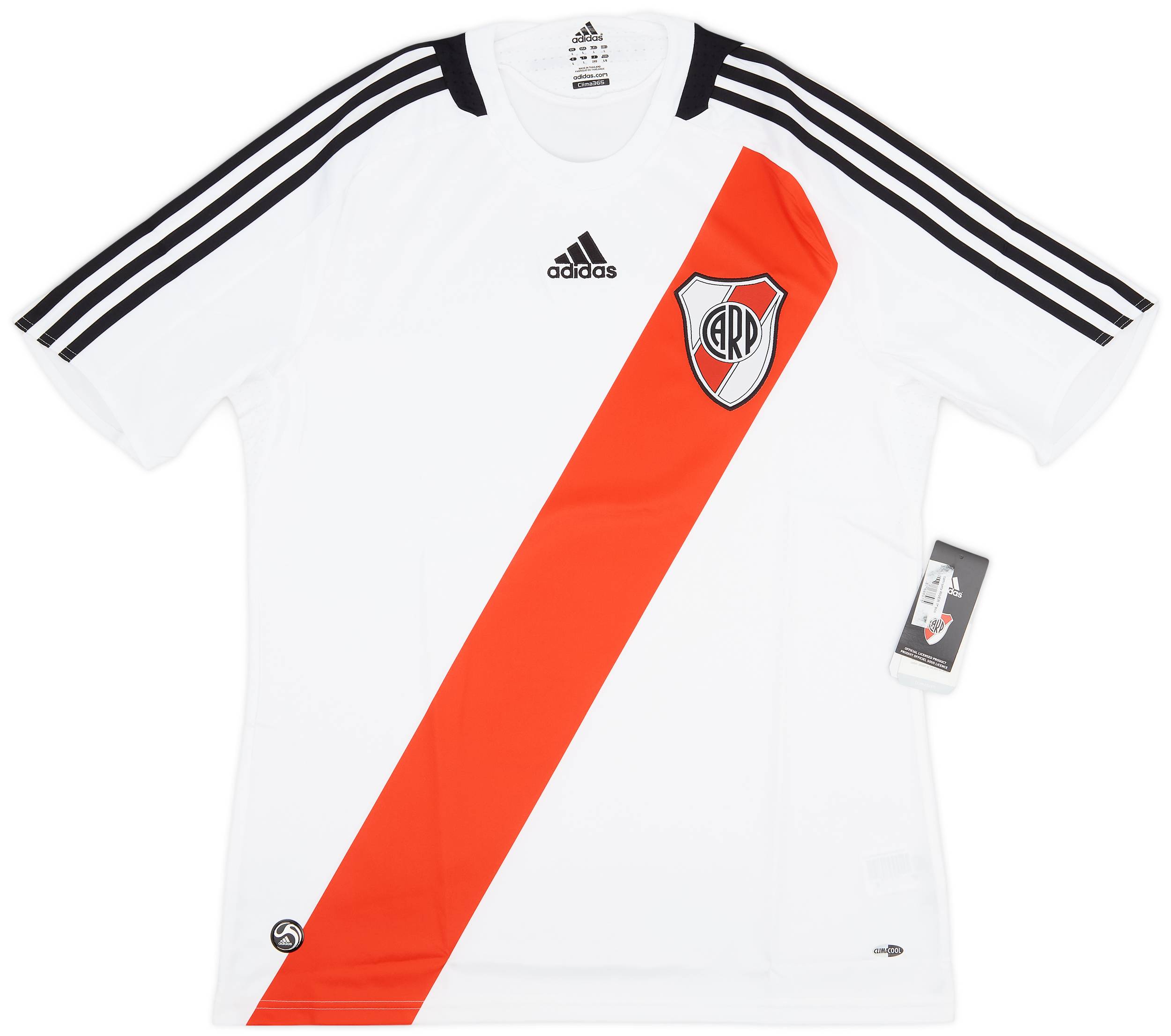 2008 10 River Plate Home Shirt L