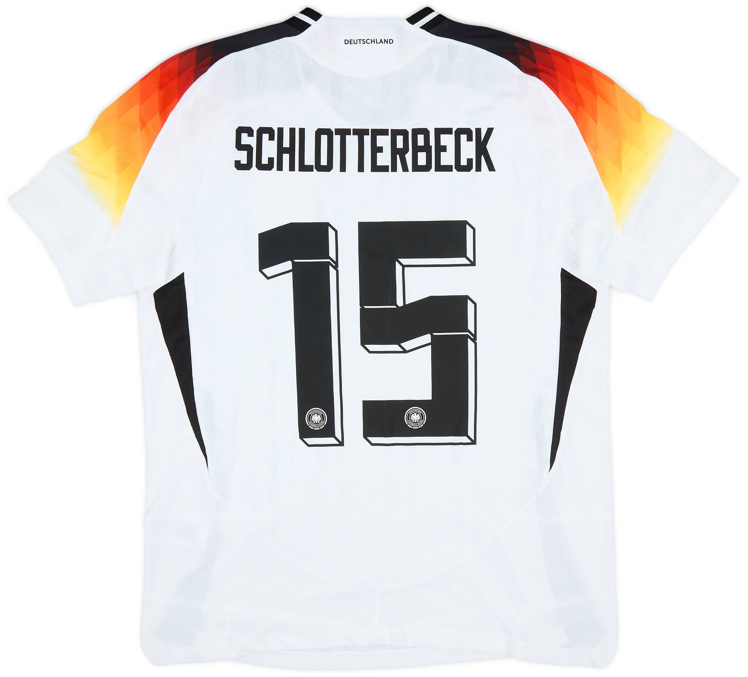 2024 Germany Match Issue European Championship Home Shirt Schlotterbeck #15
