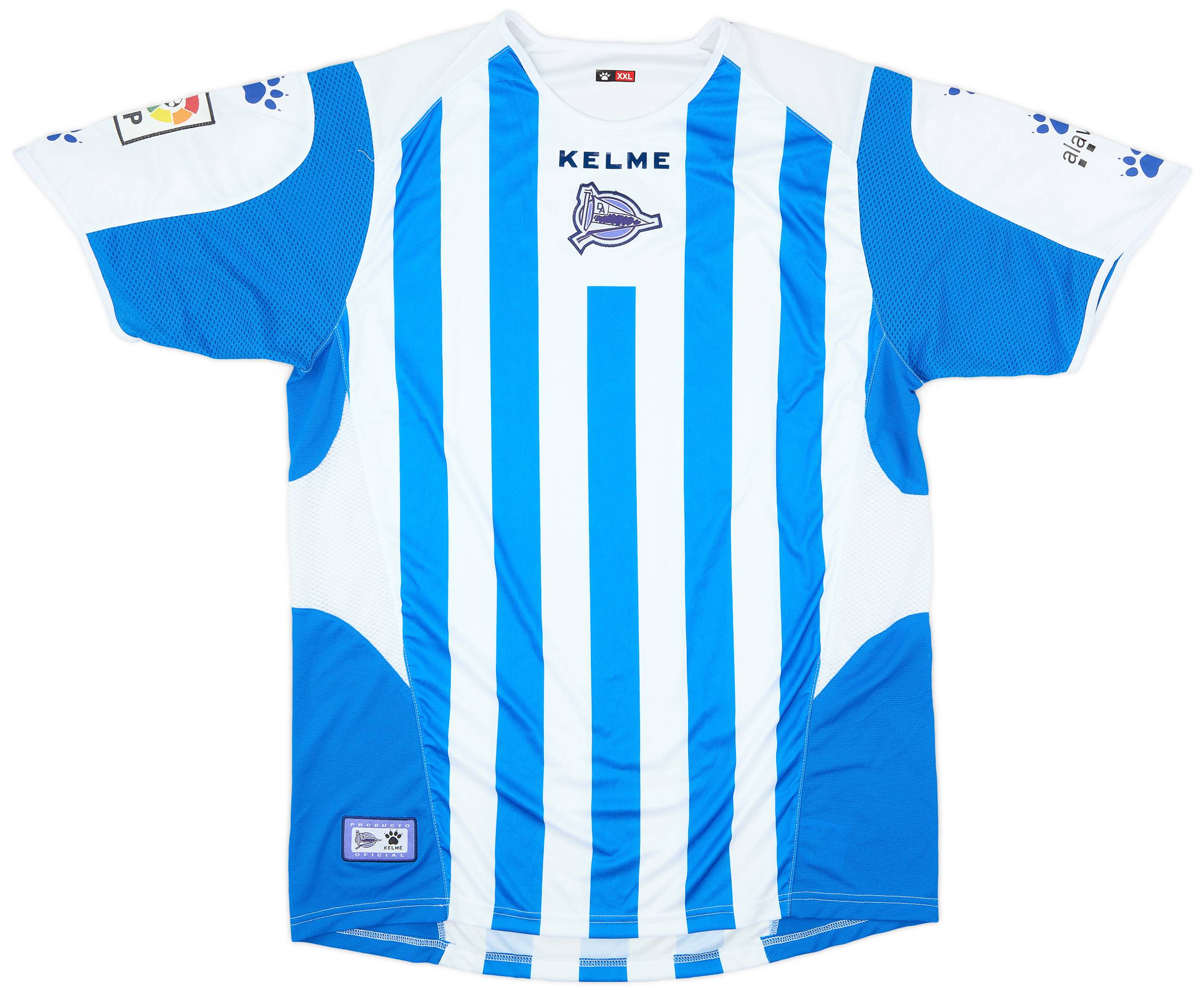 2006-07 Alaves Home Shirt - 9/10 - (XXL)