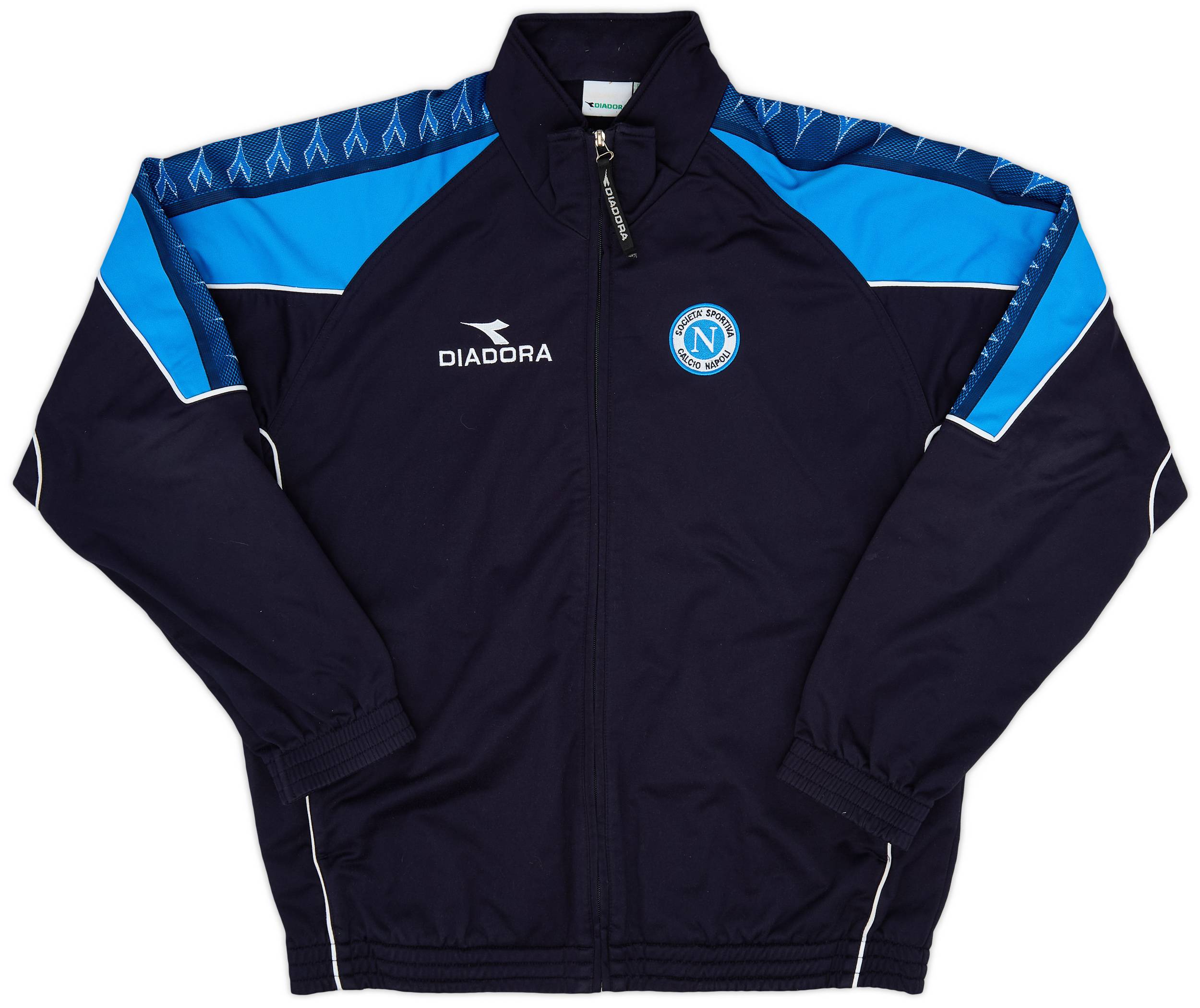 2000-01 Napoli Diadora Track Jacket - 9/10 - (L)