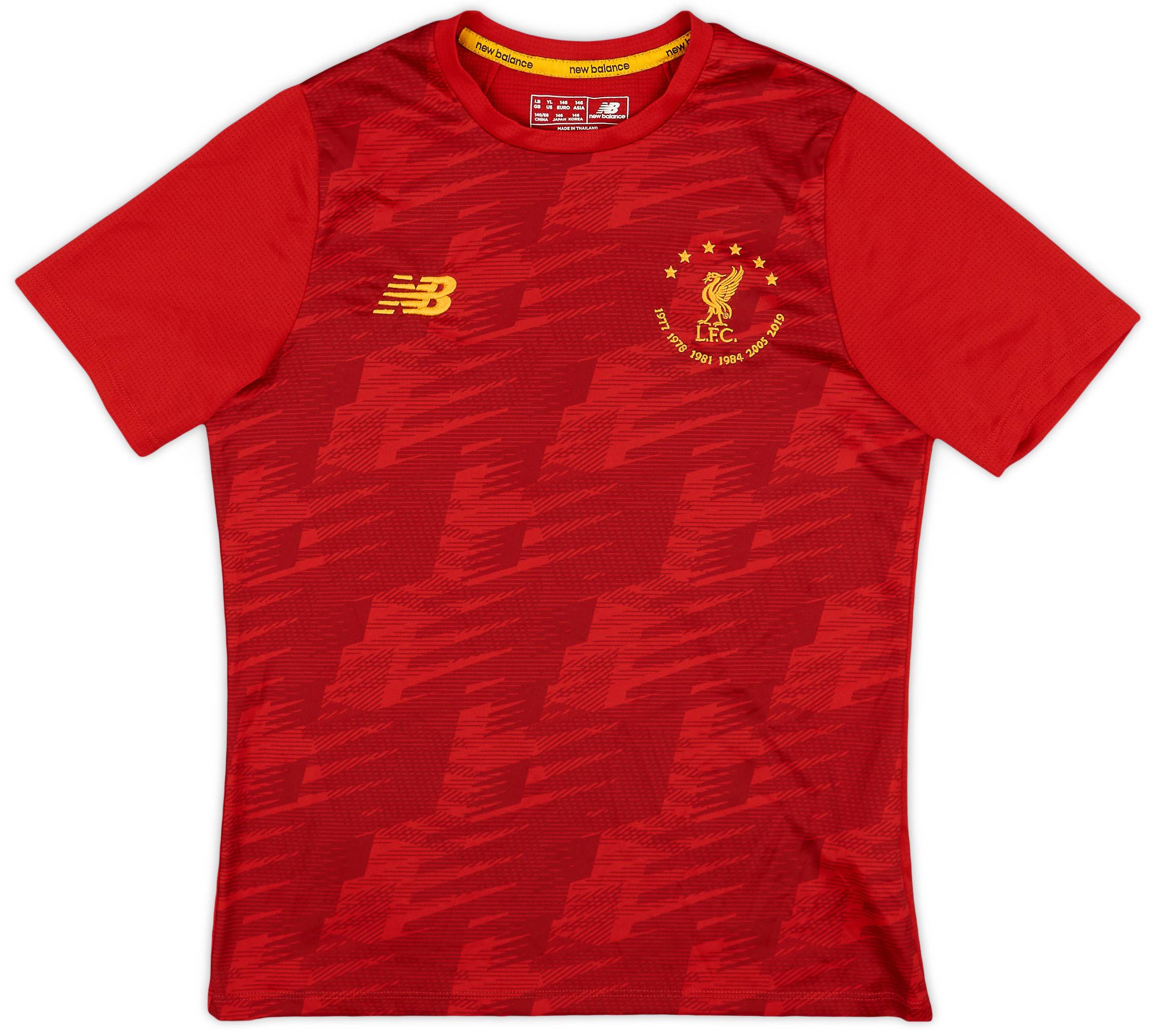 2019-20 Liverpool New Balance Training Shirt - 9/10 - (L.Boys)