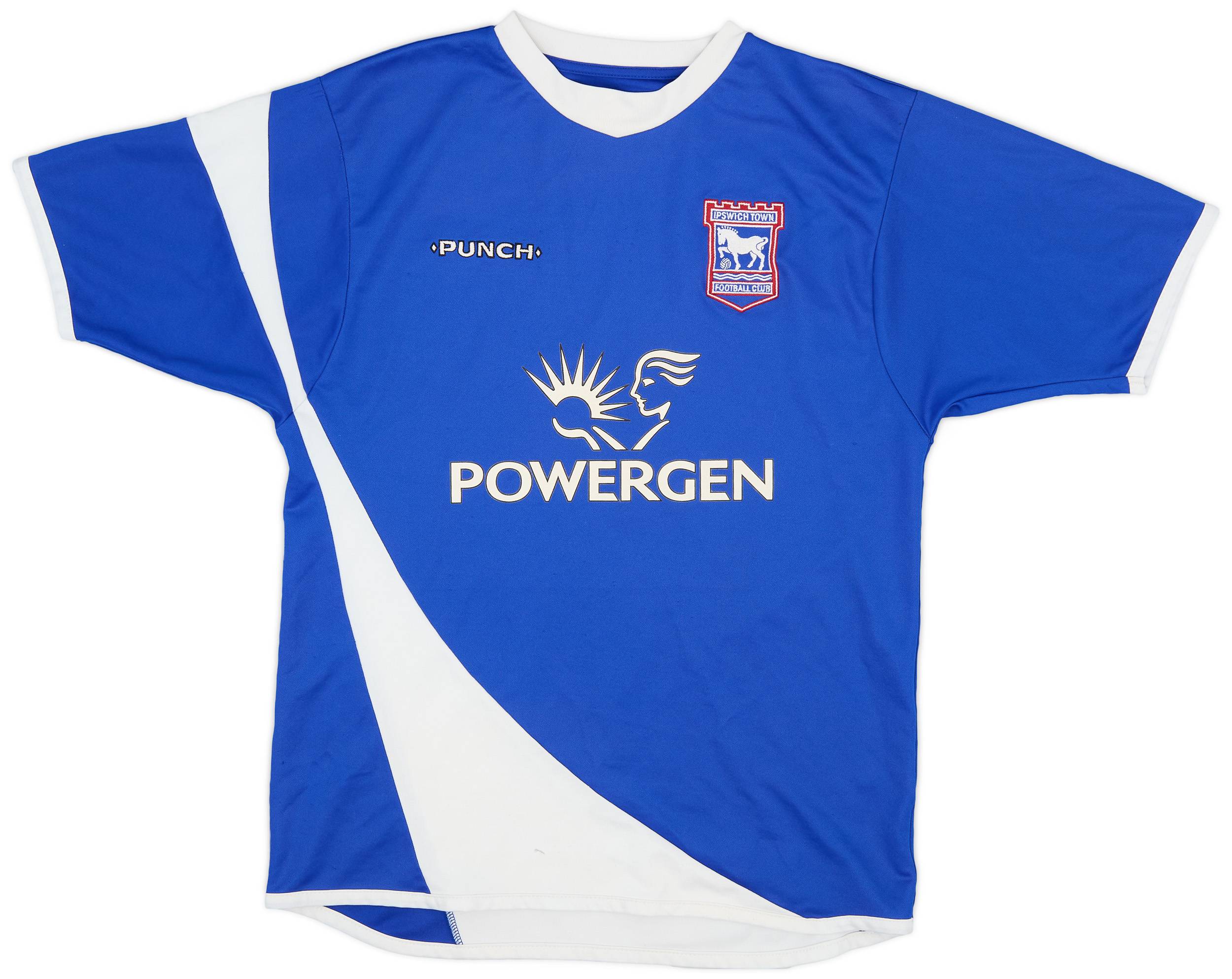 2005-07 Ipswich Home Shirt - 5/10 - (XL.Boys)