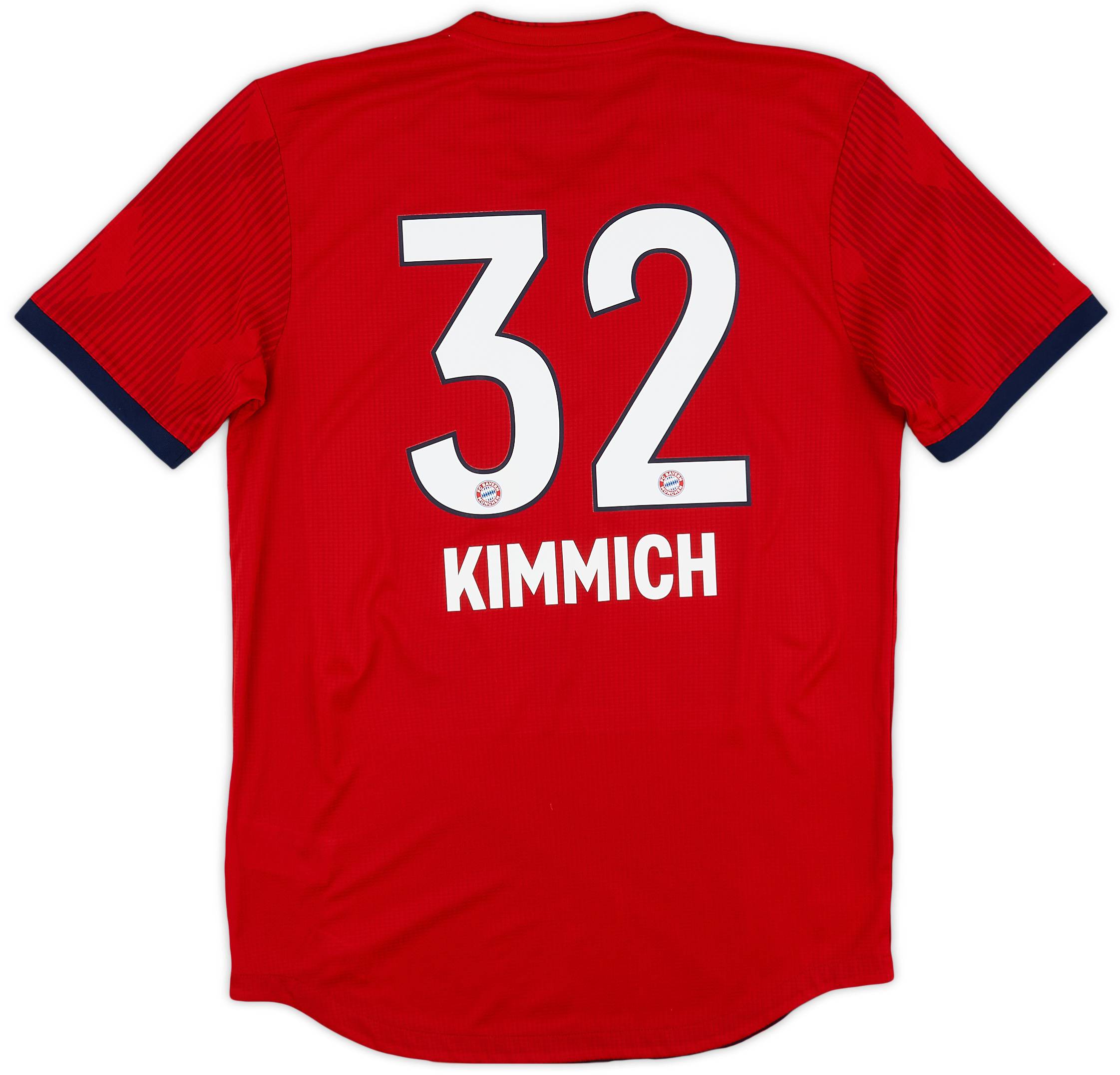 オンラインショップ Kimmich Shirt Home Authentic Munich Bayern 2018-19 #32 6 - ウェア