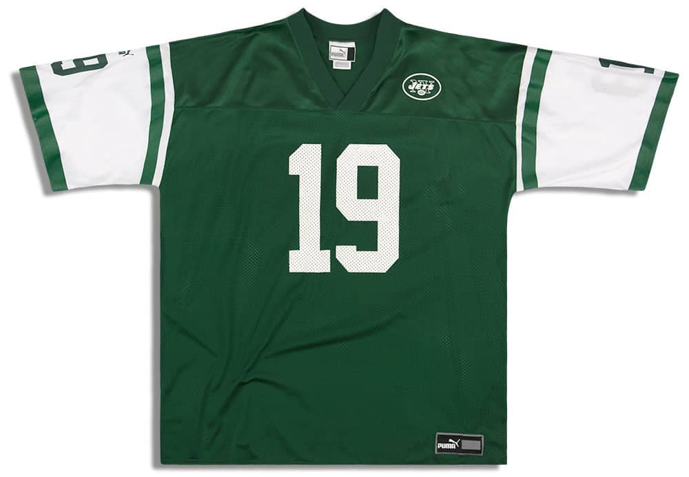 1998 99 New York Jets K. Johnson 19 Puma Jersey Home XXL