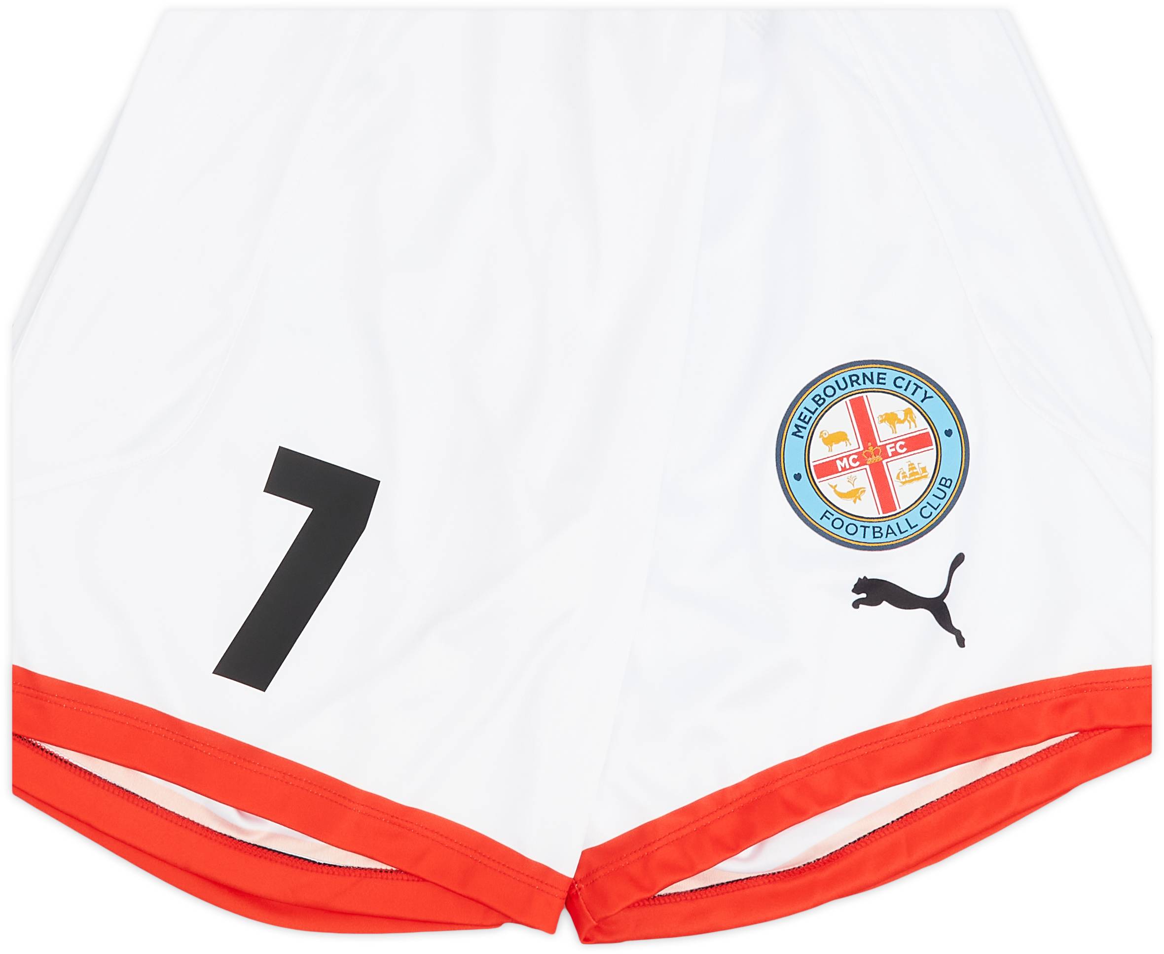 2021-22 Melbourne City Match Issue Third Shorts # - 5/10