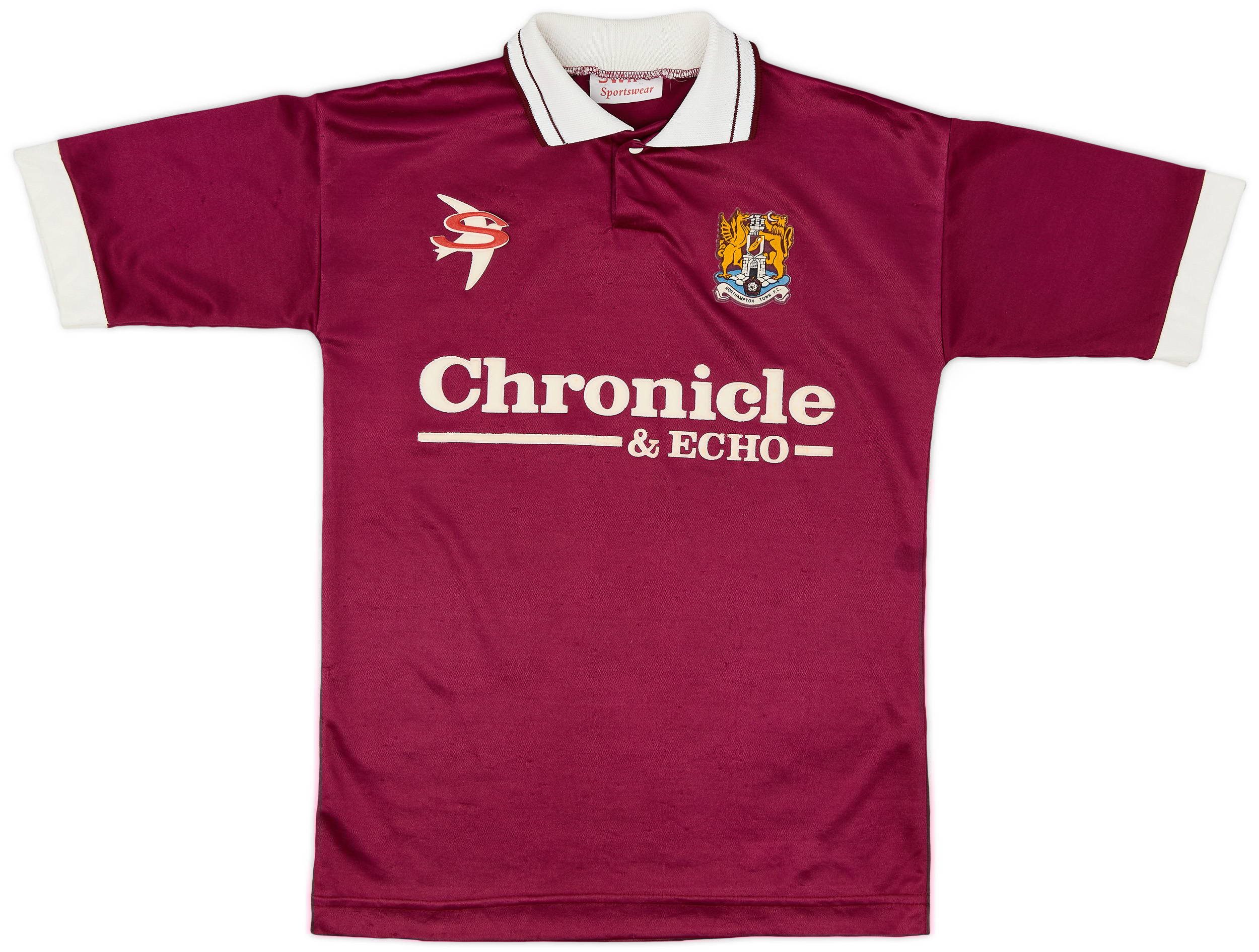 1994-95 Northampton Home Shirt - 7/10 - (L.Boys)