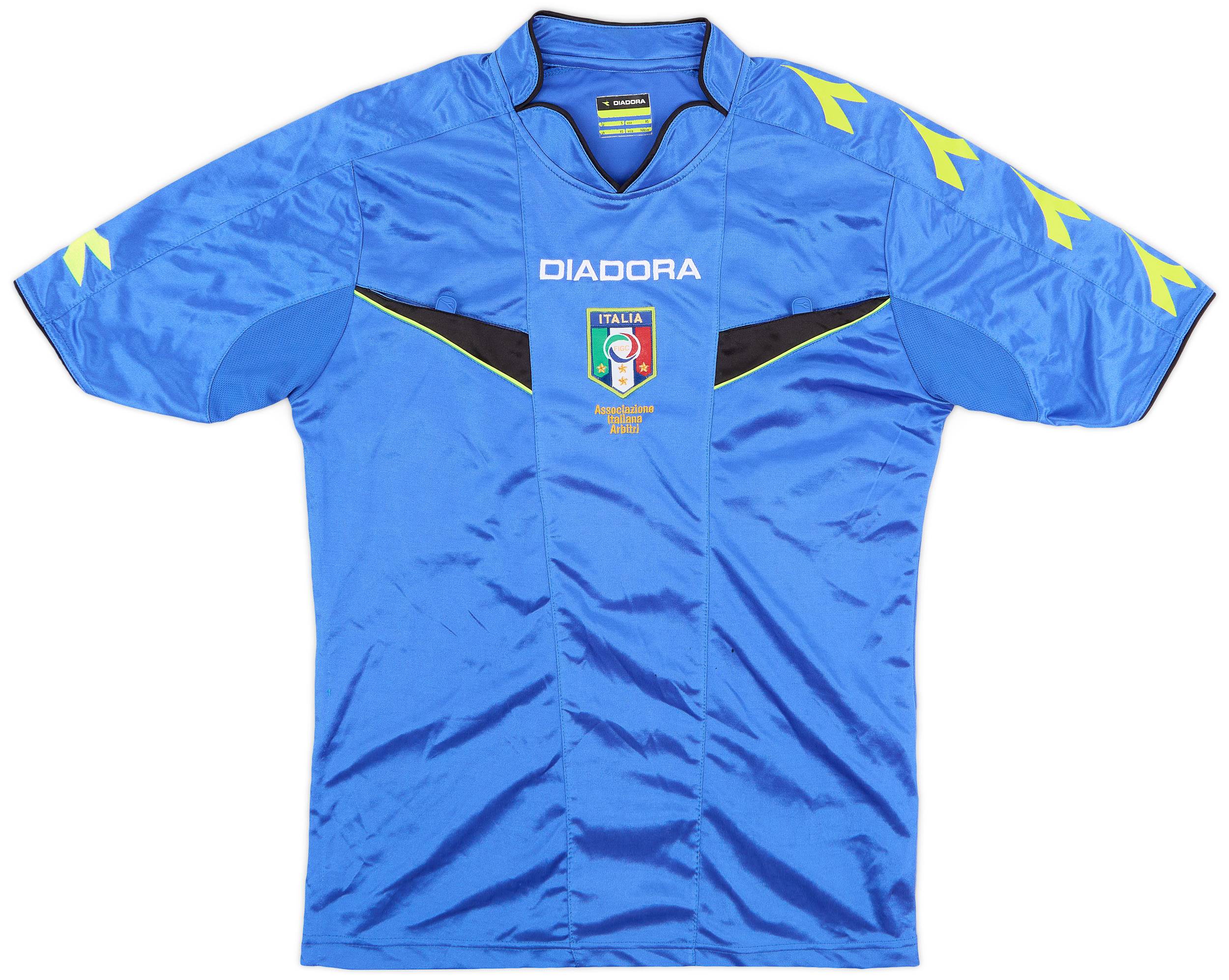 2013-15 Italy Diadora Referee Shirt - 6/10 - (XS)