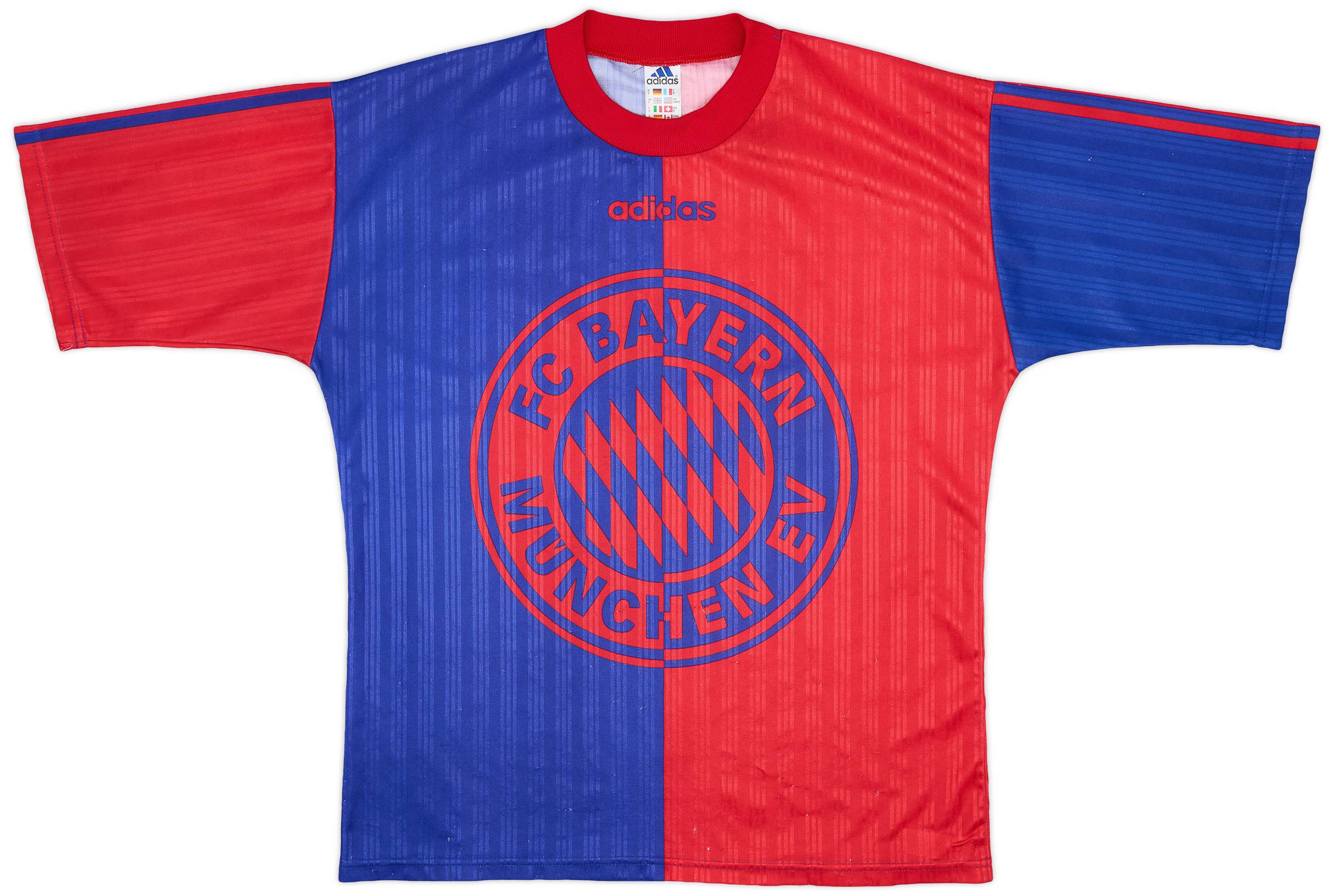 1995-96 Bayern Munich adidas Training Shirt - 9/10 - (S)