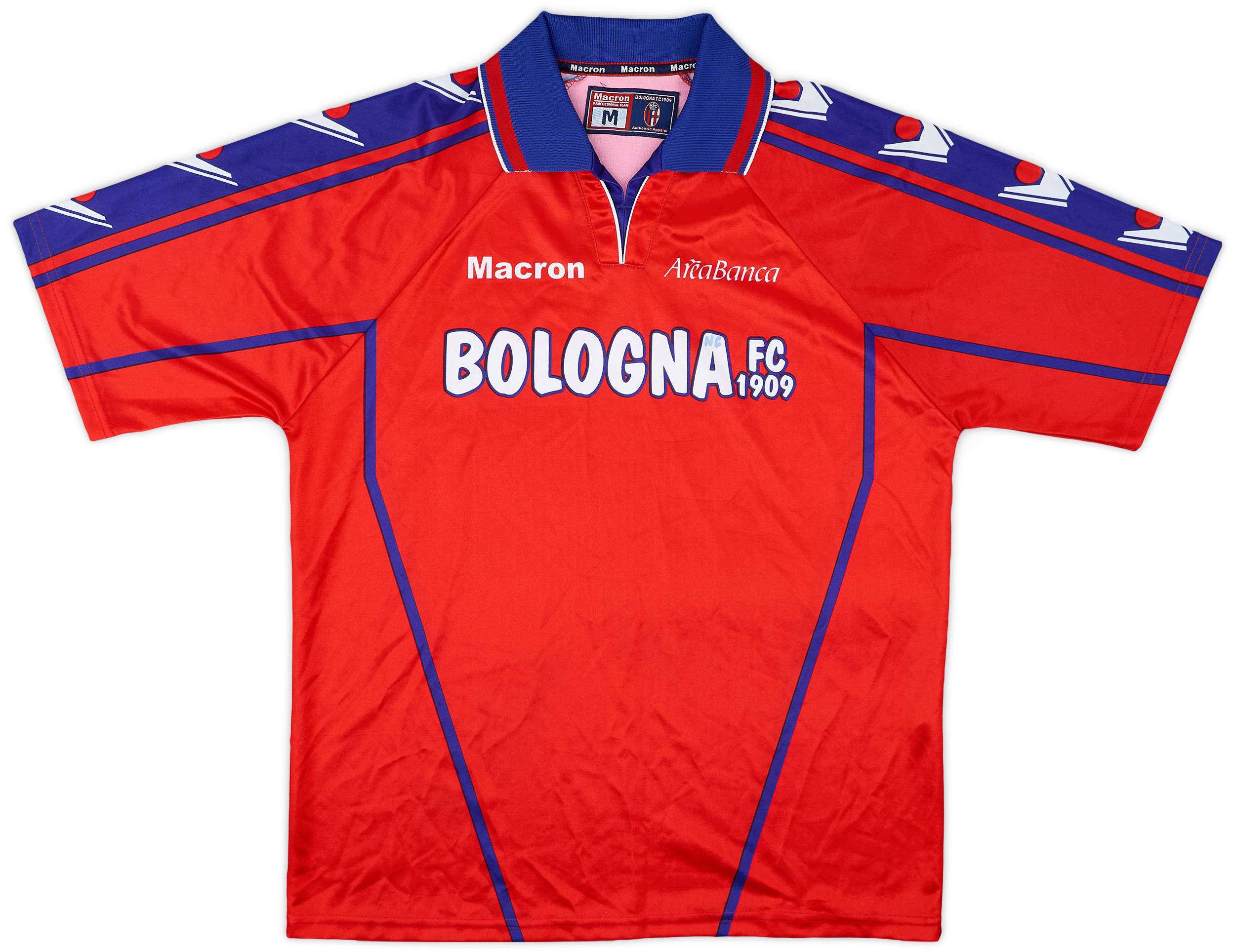 2002-03 Bologna Macron Training Shirt - 6/10 - (M)
