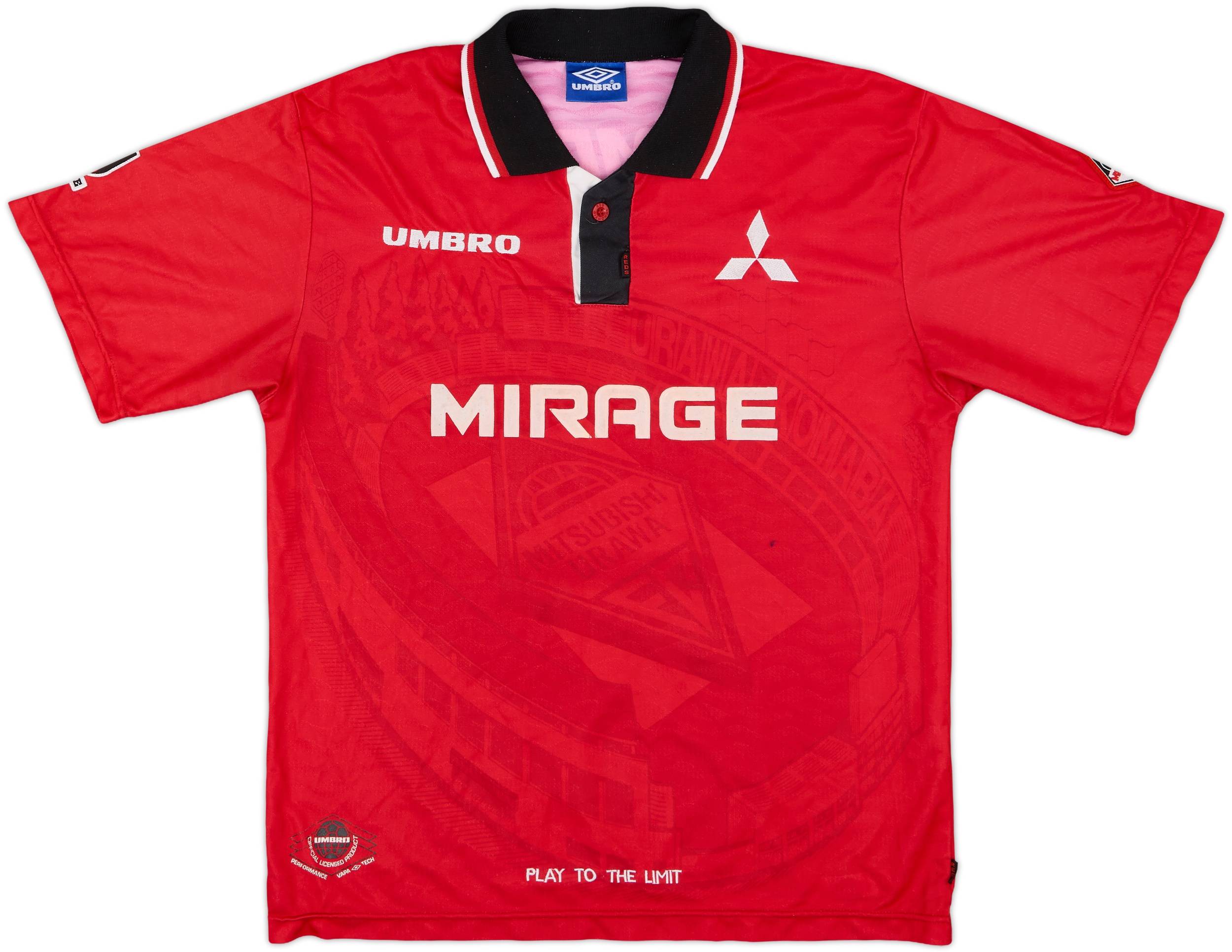 国内初の直営店 Diamonds Red Urawa 1997 Home (L) - 8/10 - Shirt 応援グッズ