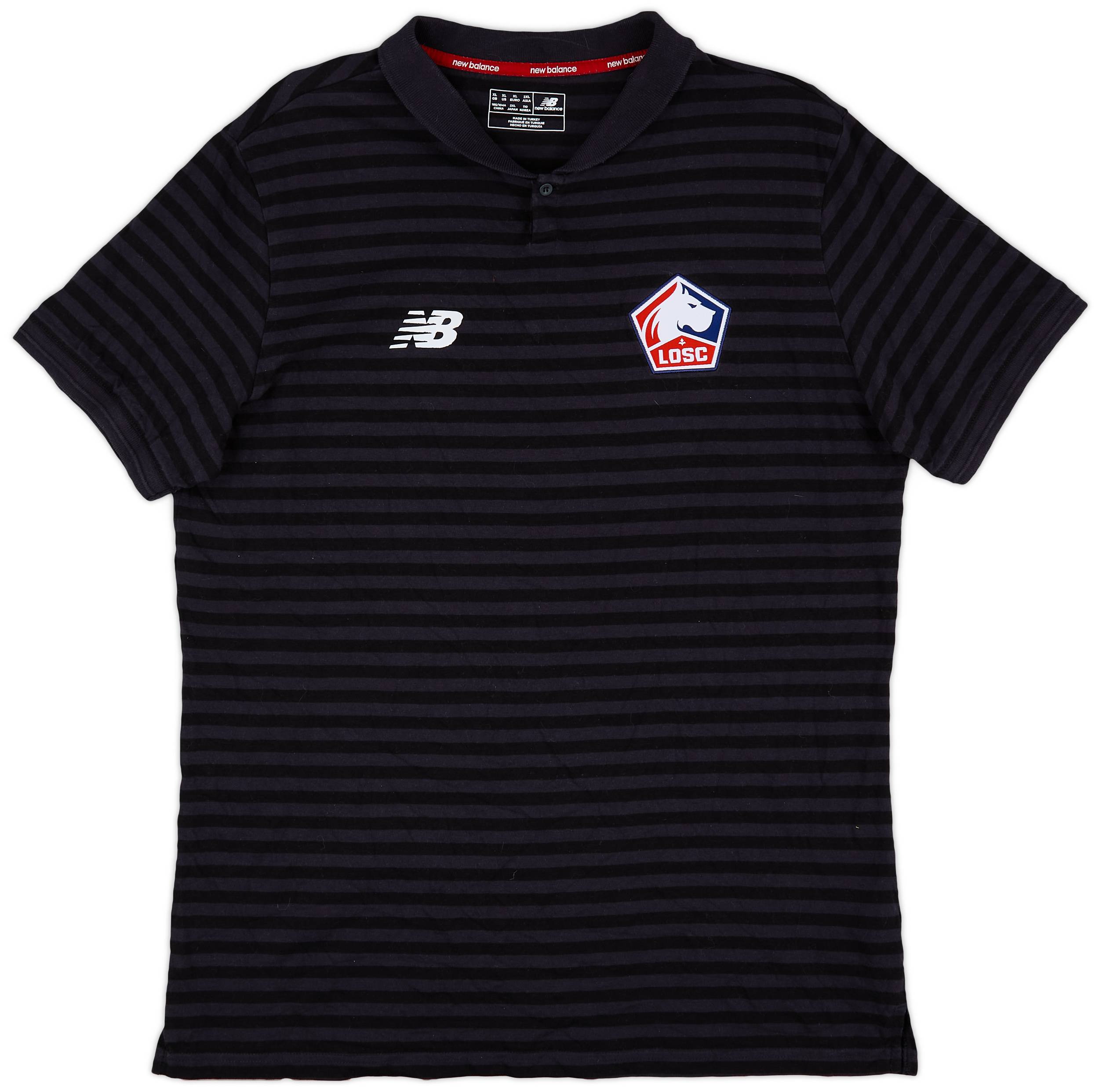 【New Balance】Lille LOSC Small Logo T-Shirt Men's Lille LOSC Small Logo T-Shirt - New Balance