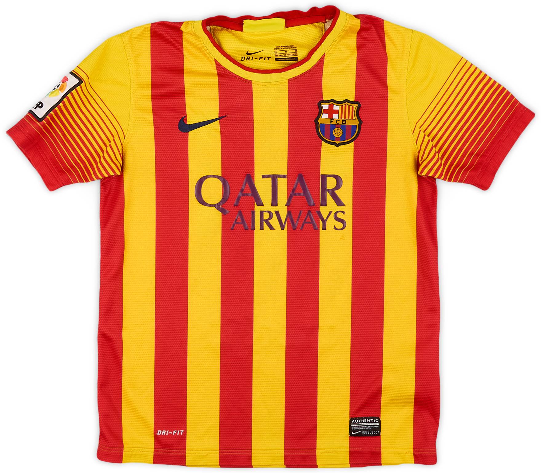 2013-15 Barcelona Away Shirt - 7/10 - (M.Boys)