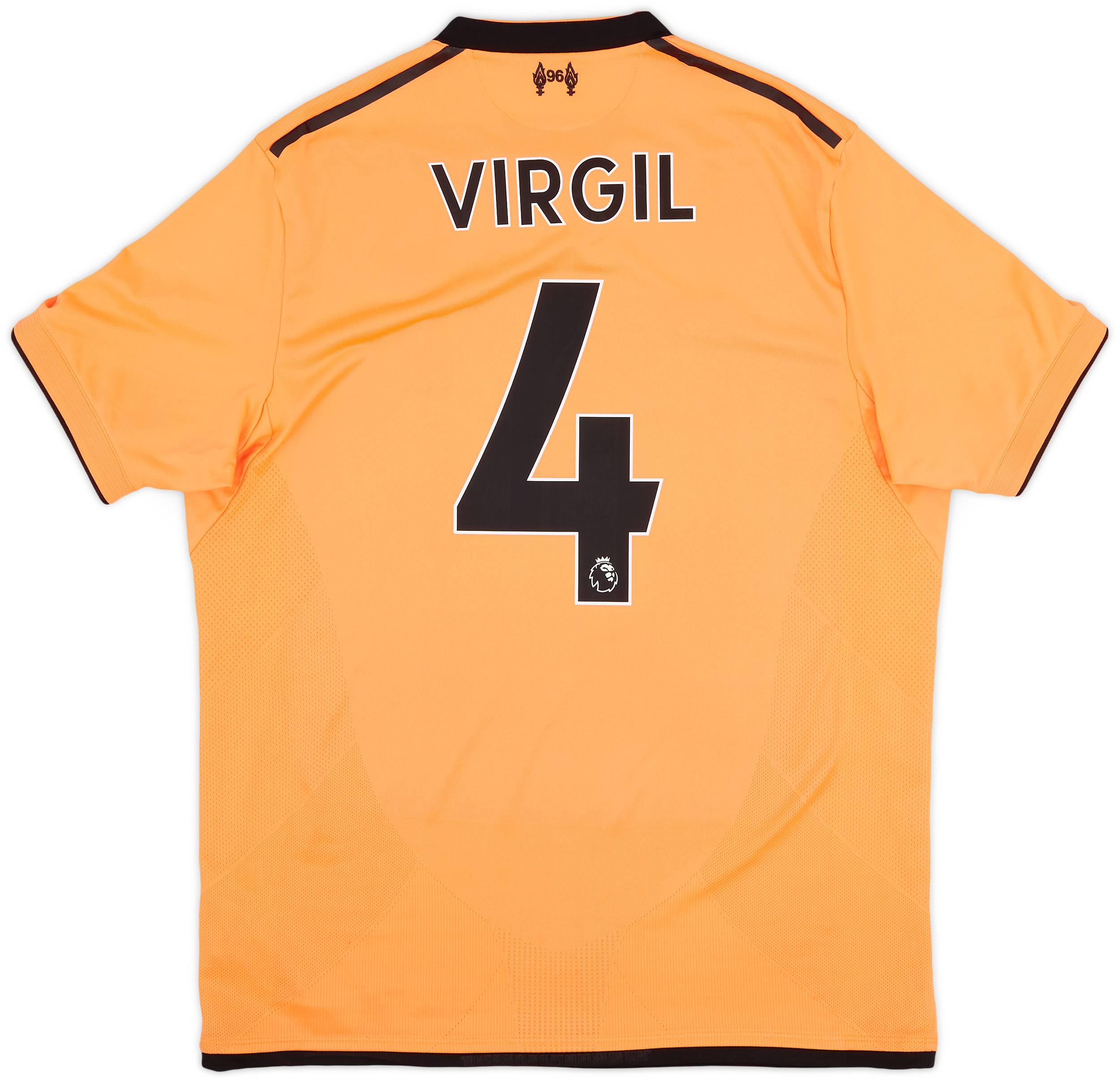 2017-18 Liverpool 125 Years Third Shirt Virgil #4 - 8/10 - (L)