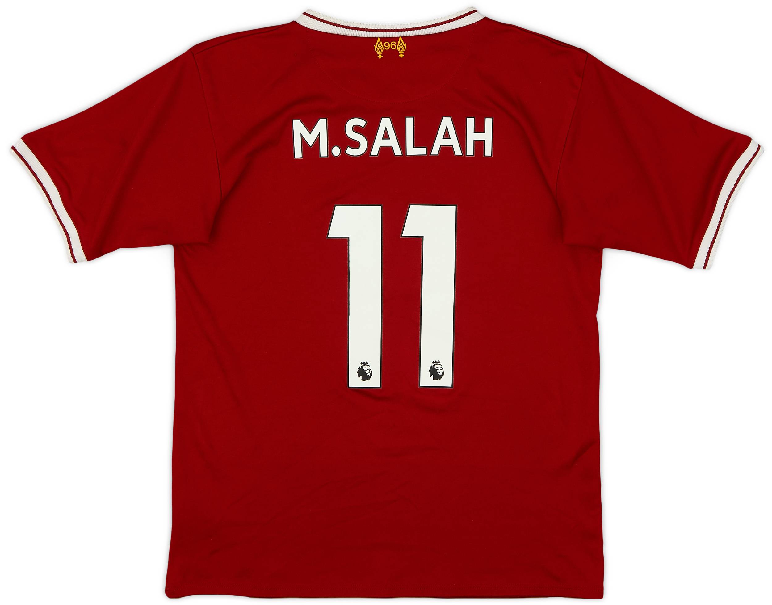 2017-18 Liverpool 125 Years Home Shirt M. Salah #11 - 5/10 - (6-7 Years)