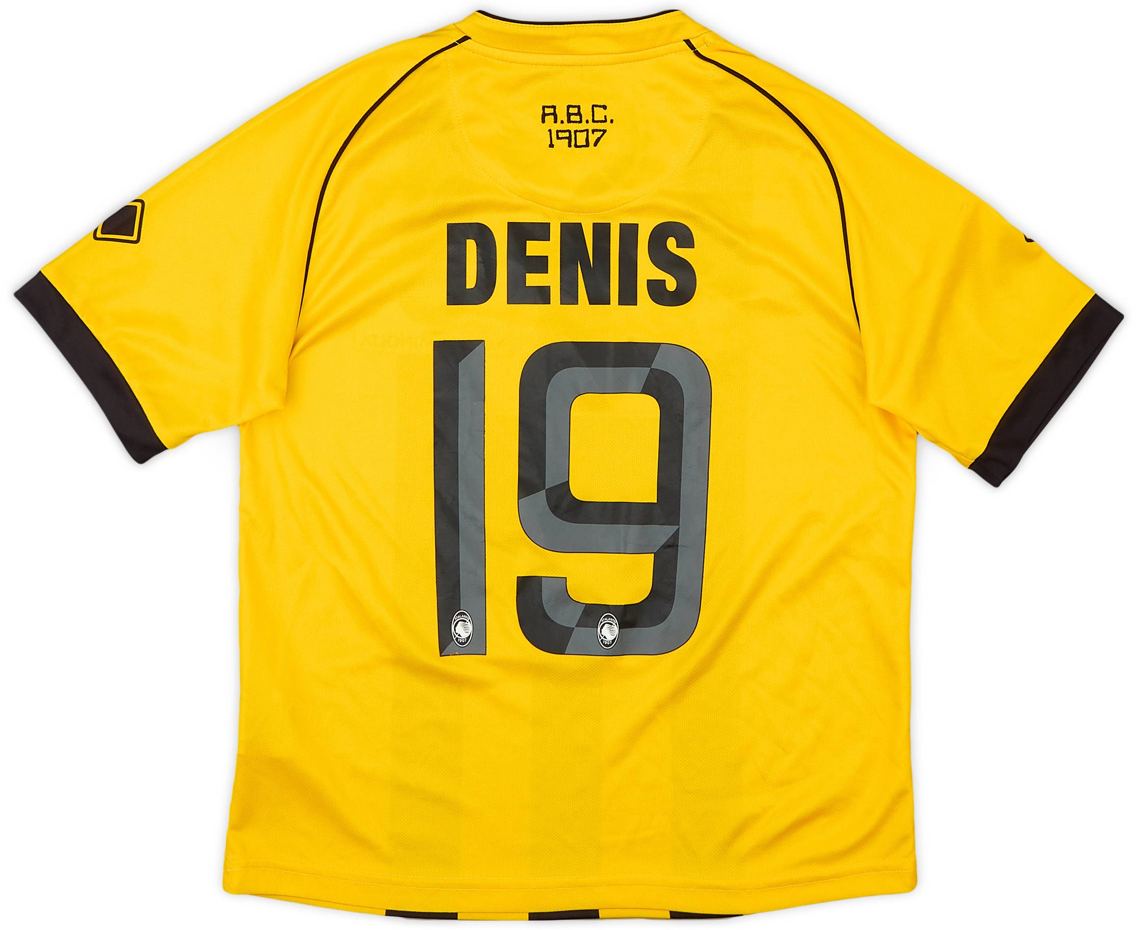 2013-14 Atalanta Errea Away Shirt Denis #19 - 8/10 - (XXS)