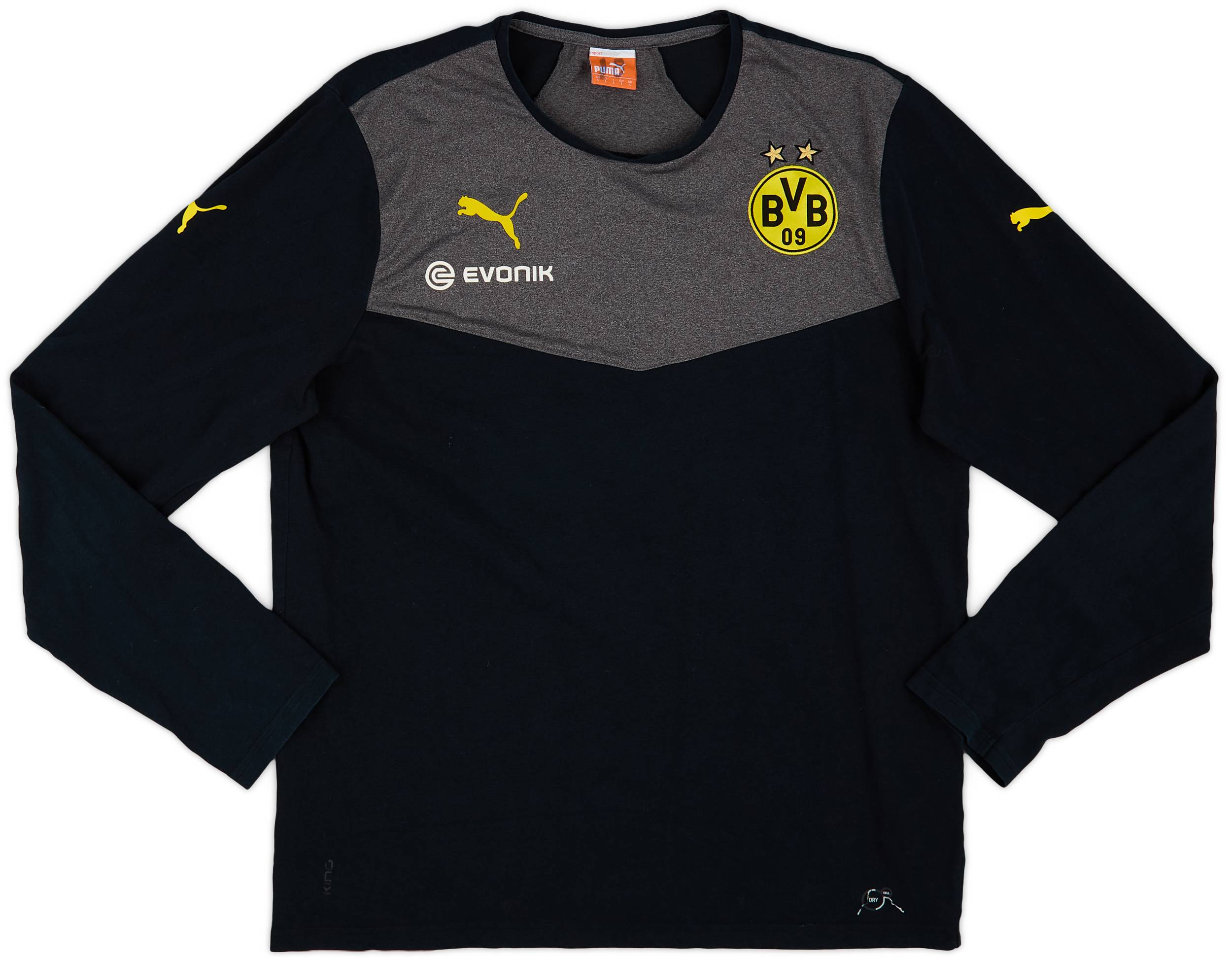 2013-14 Borussia Dortmund Puma Training L/S Shirt - 8/10 - (L)