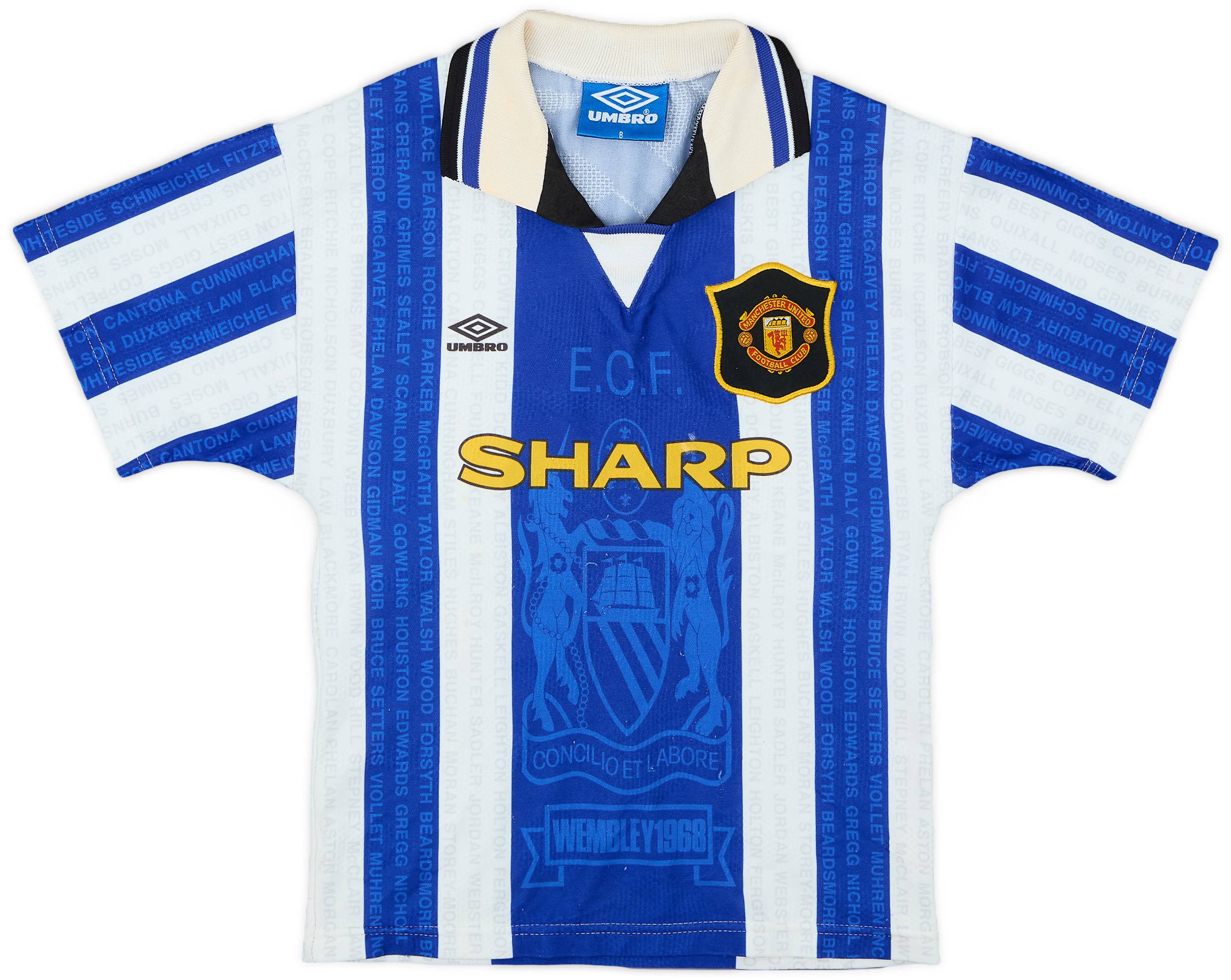 1994-96 Manchester United Third Shirt - 7/10 - (S.Boys)