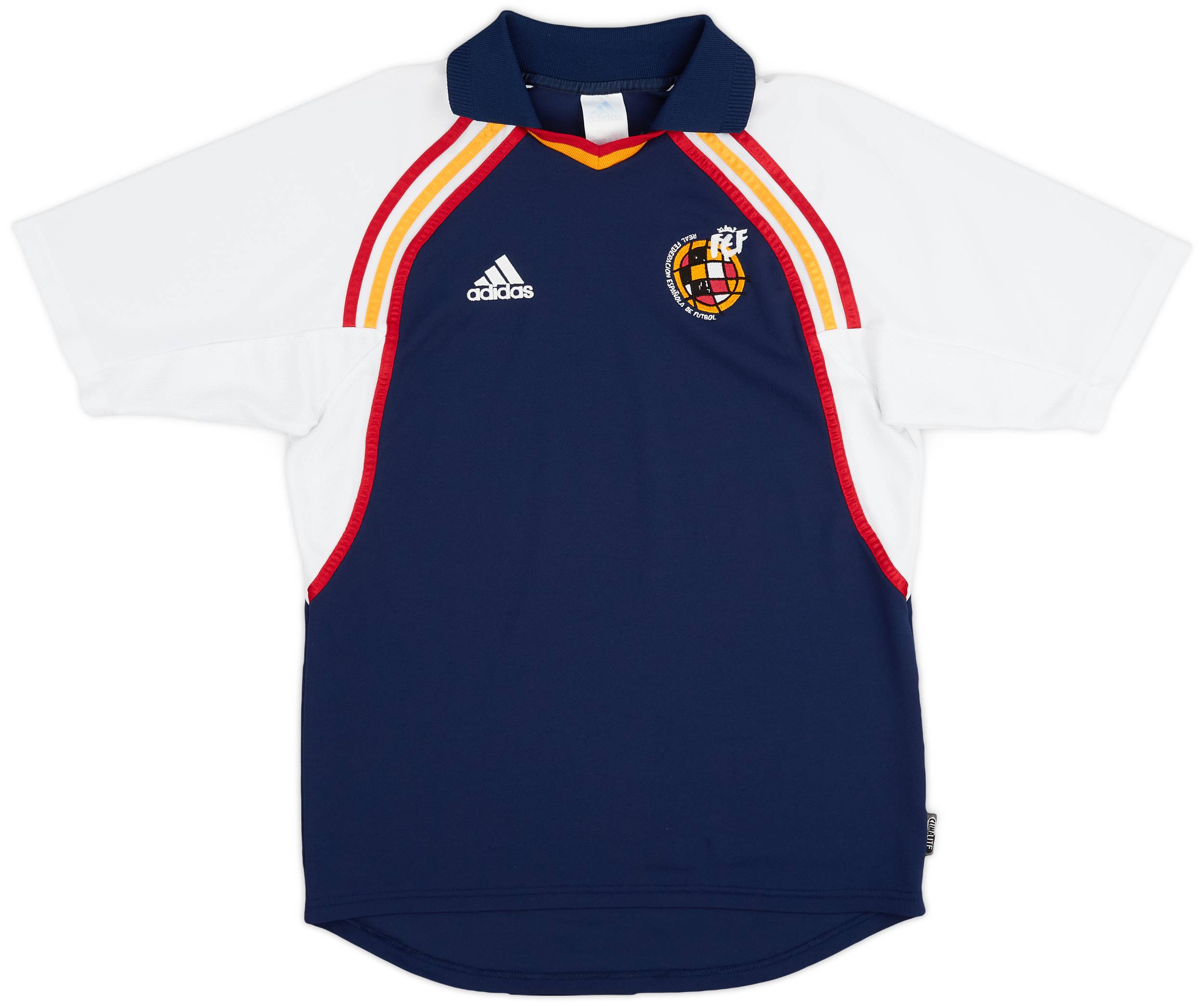 2000-02 Spain adidas Training Shirt - 9/10 - (S)