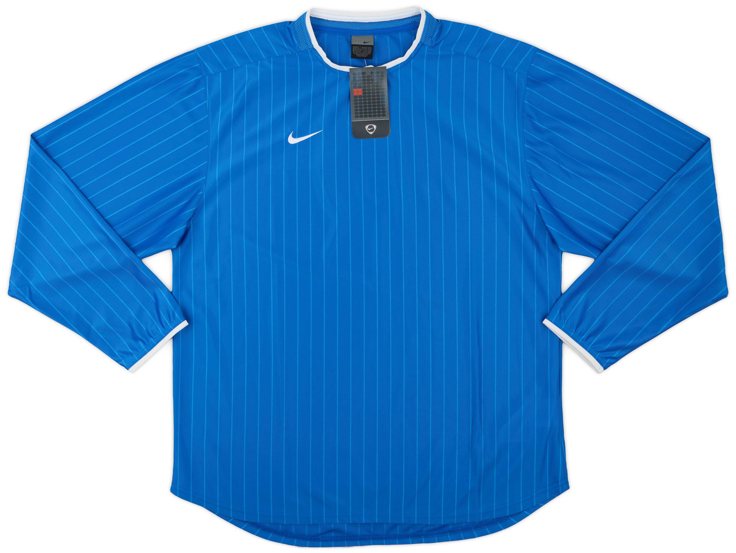 90s duke footballshirt XL 貴重 鬼レア 2002-03 Nike Template L/S Shirt - 9/10 - (XL.Kids)