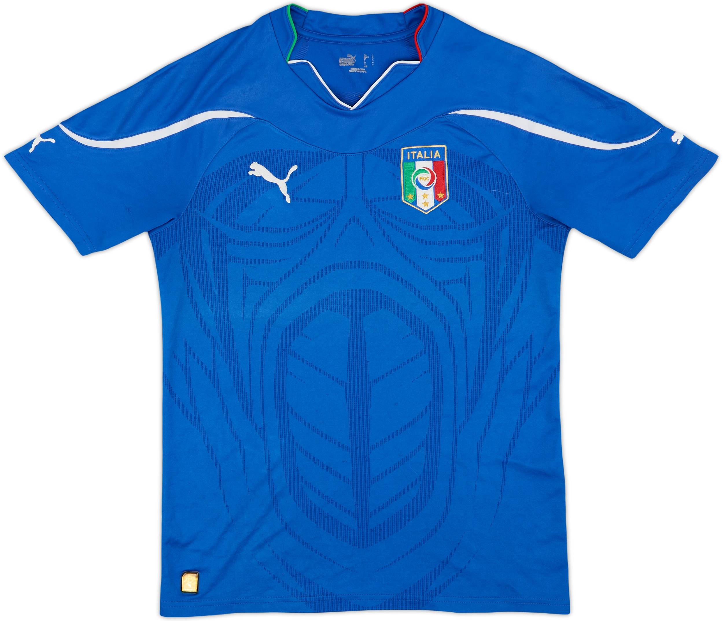 2010-12 Italy Home Shirt - 7/10 - (S)