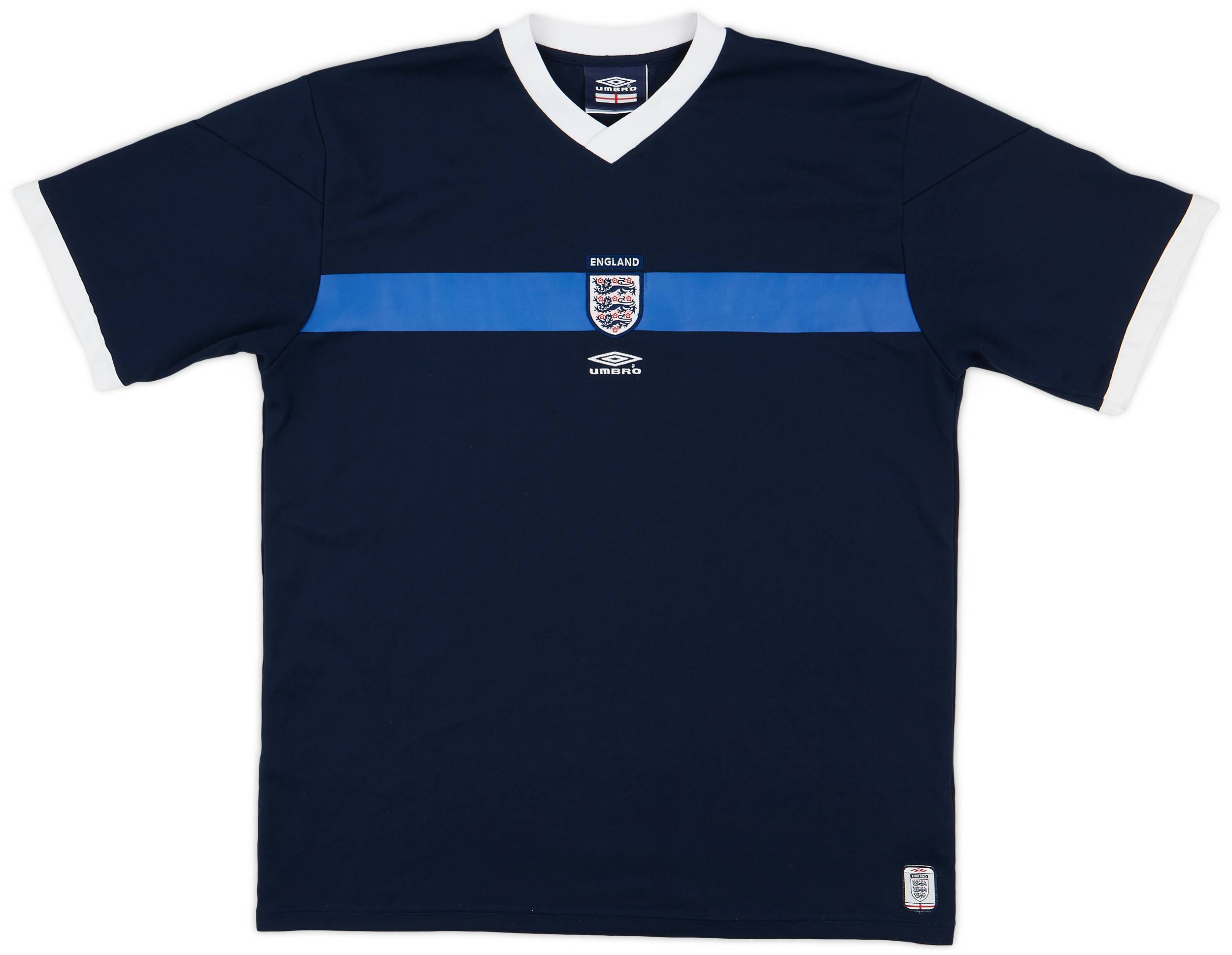 2000-01 England Umbro Training Shirt - 8/10 - (XL)