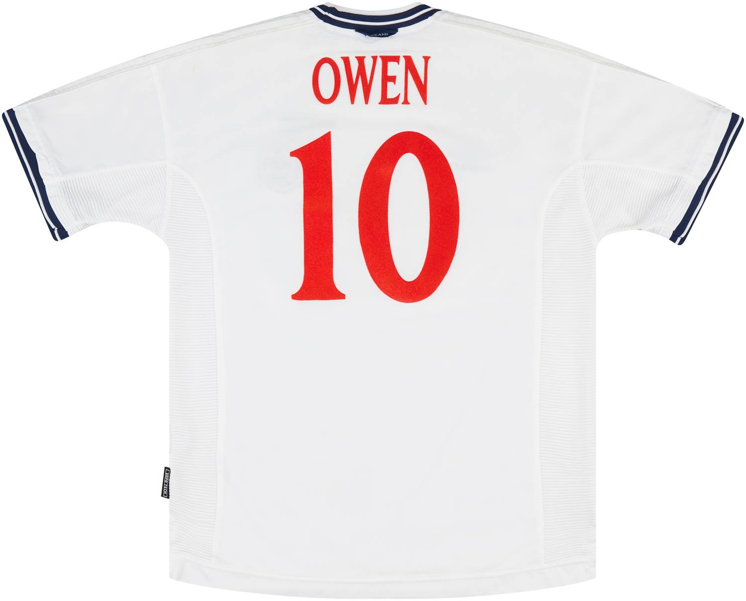1999-00 England Home Shirt Owen #10 - 8/10 - (L)