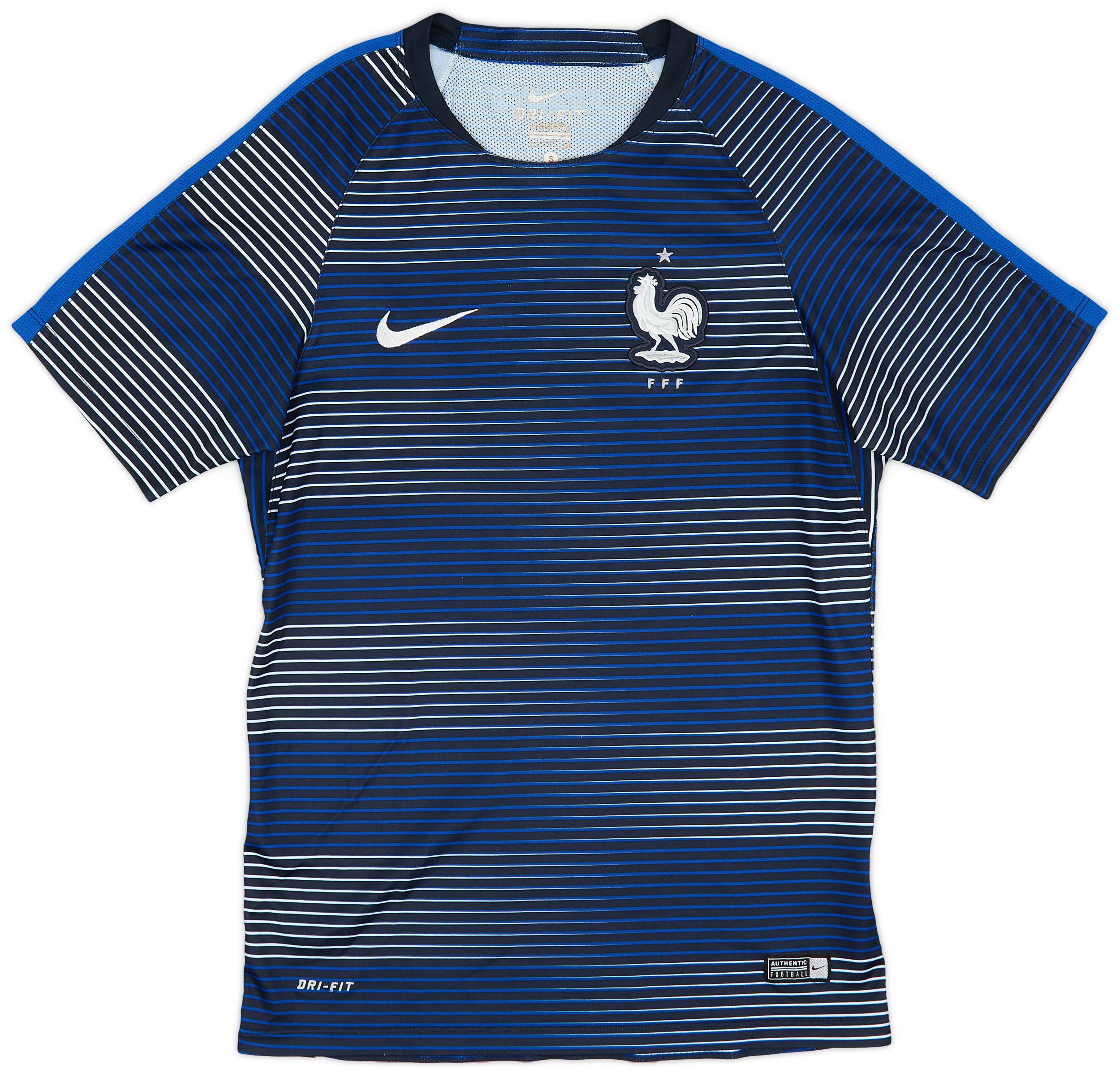 2016-17 France Nike Training Shirt - 8/10 - (S)