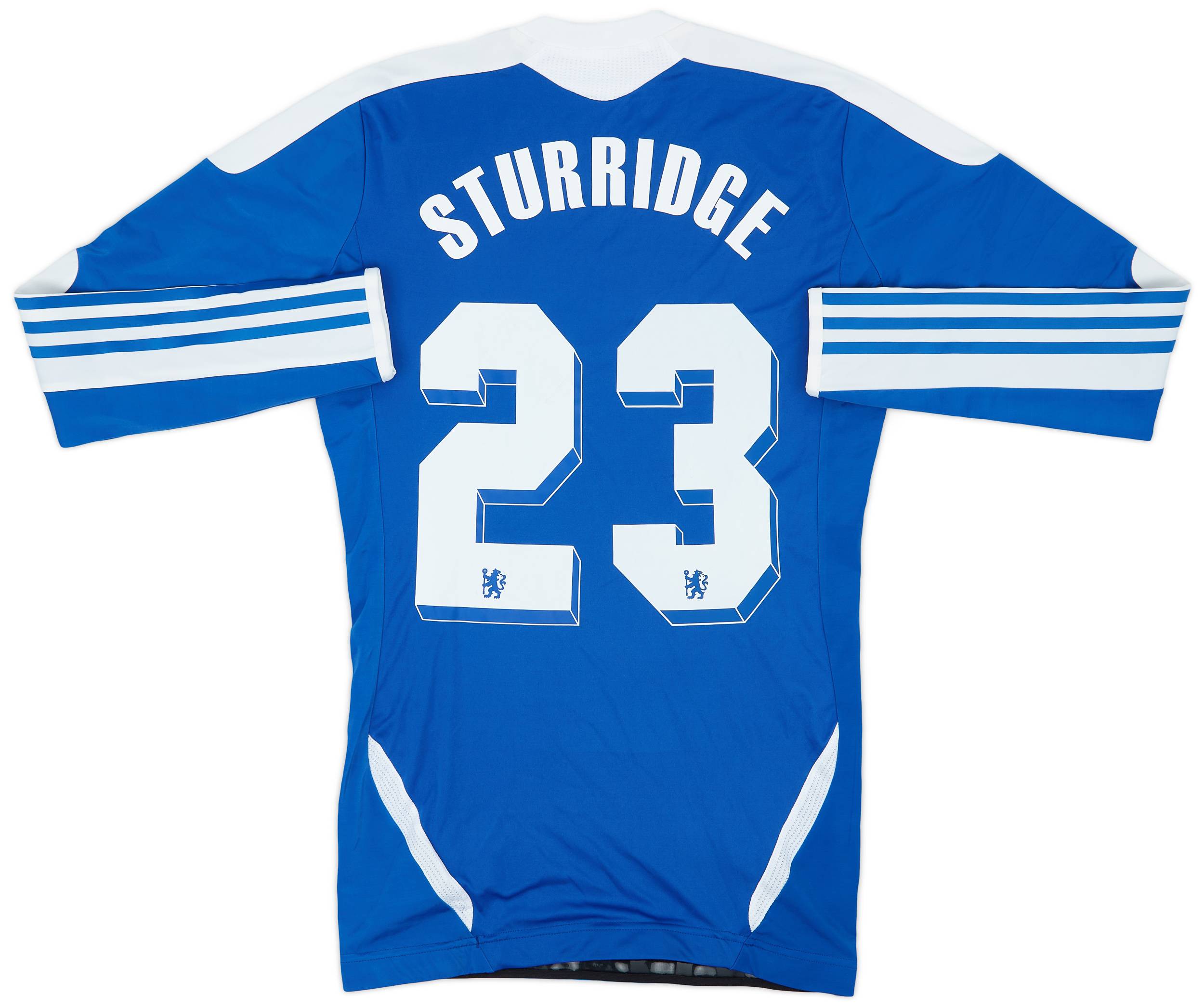 2011-12 Chelsea Match Issue Home L/S Shirt Sturridge #23