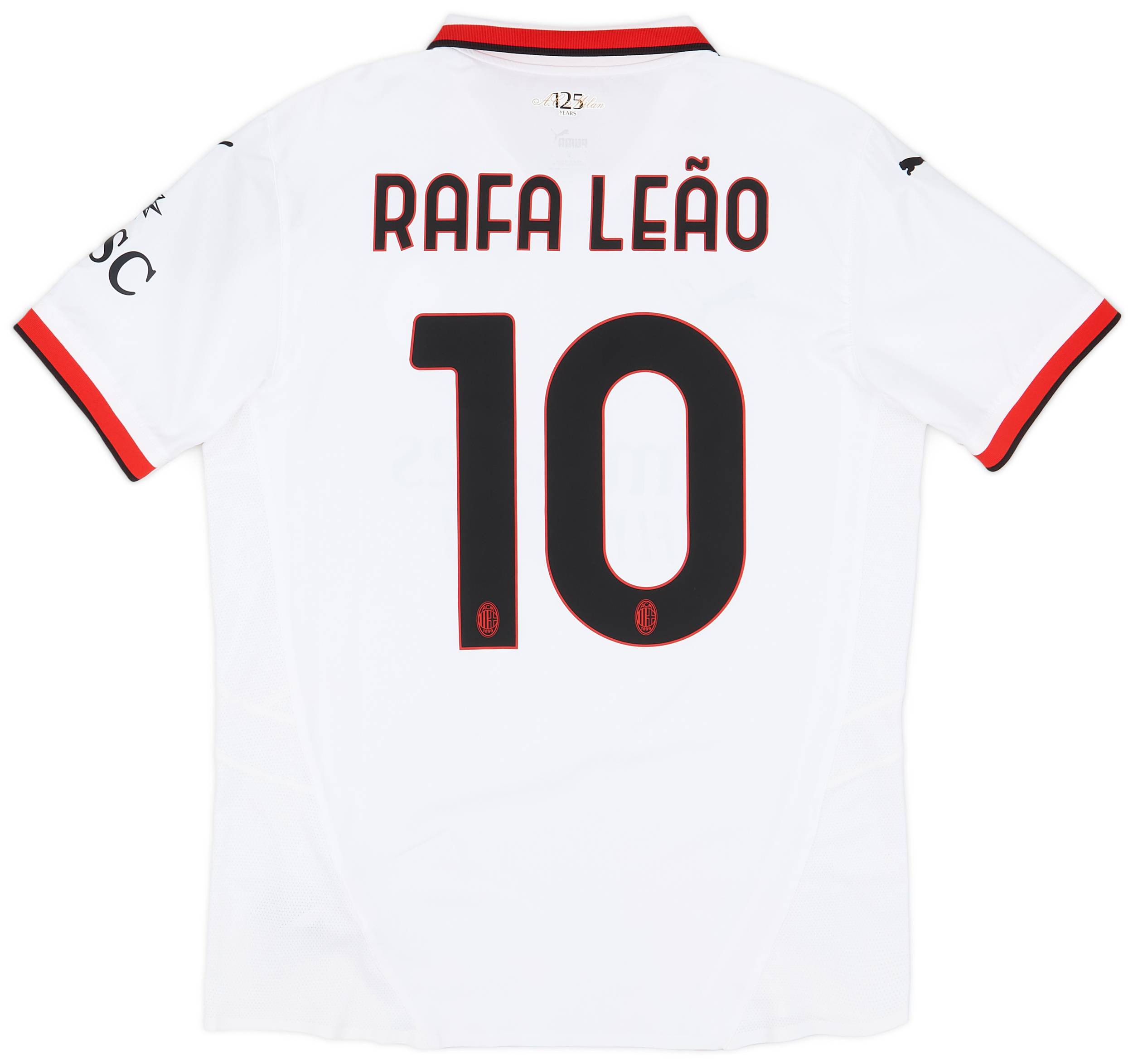 2024-25 AC Milan Authentic Away Shirt Rafa Leao #10