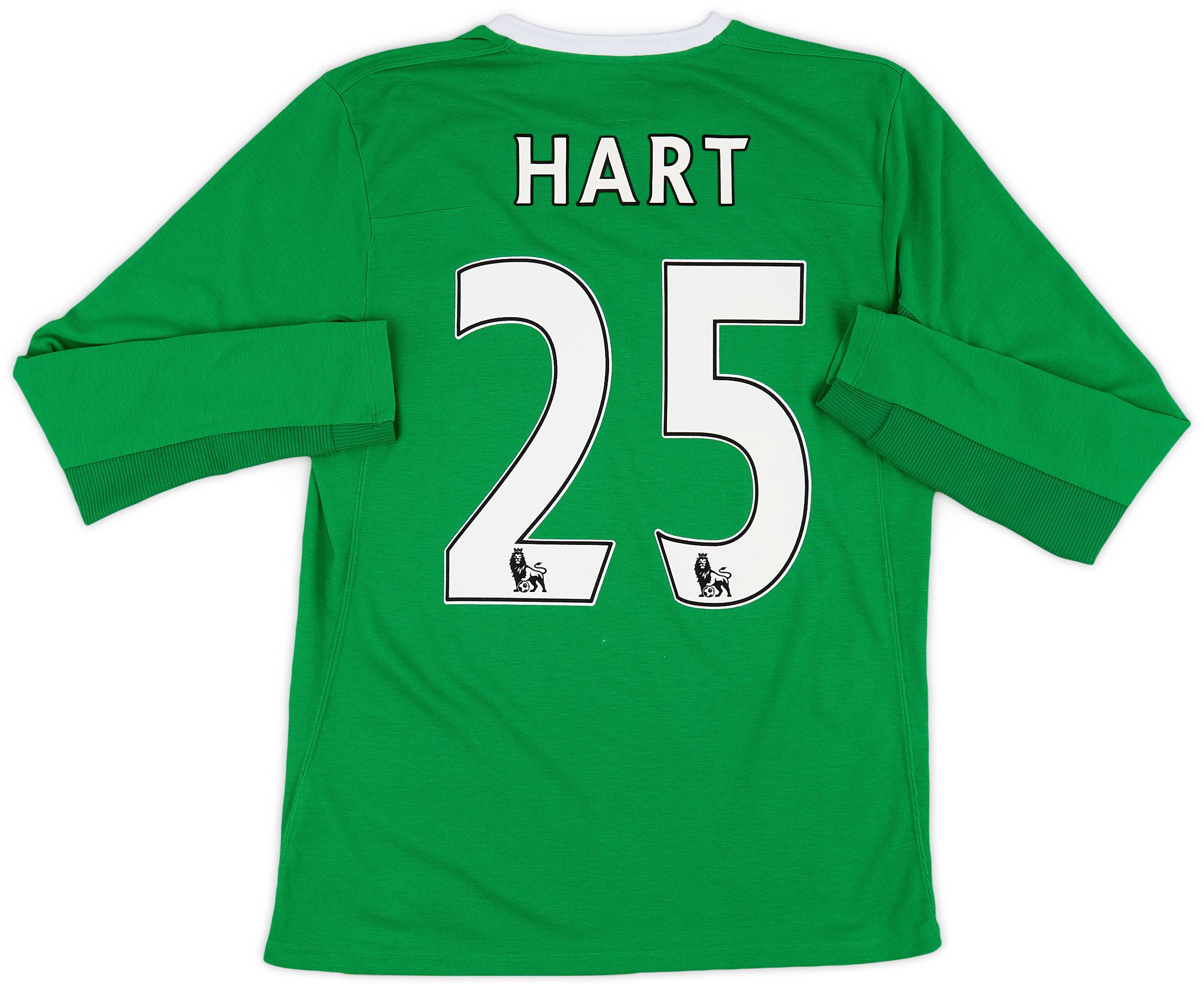 2009-10 Manchester City GK Shirt Hart #25 - 9/10 - (M)