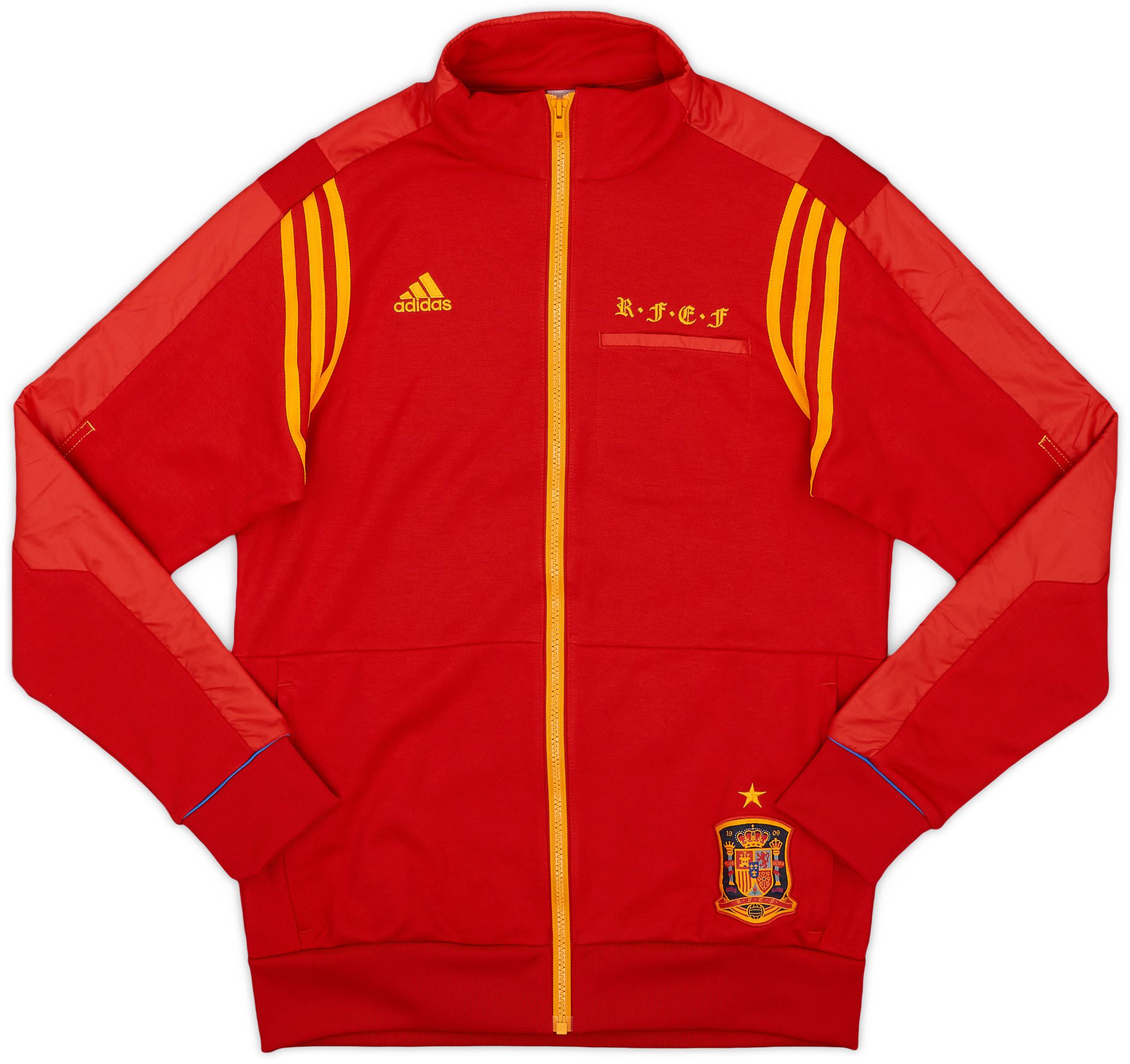 2010-11 Spain adidas Track Jacket - 9/10 - (M)