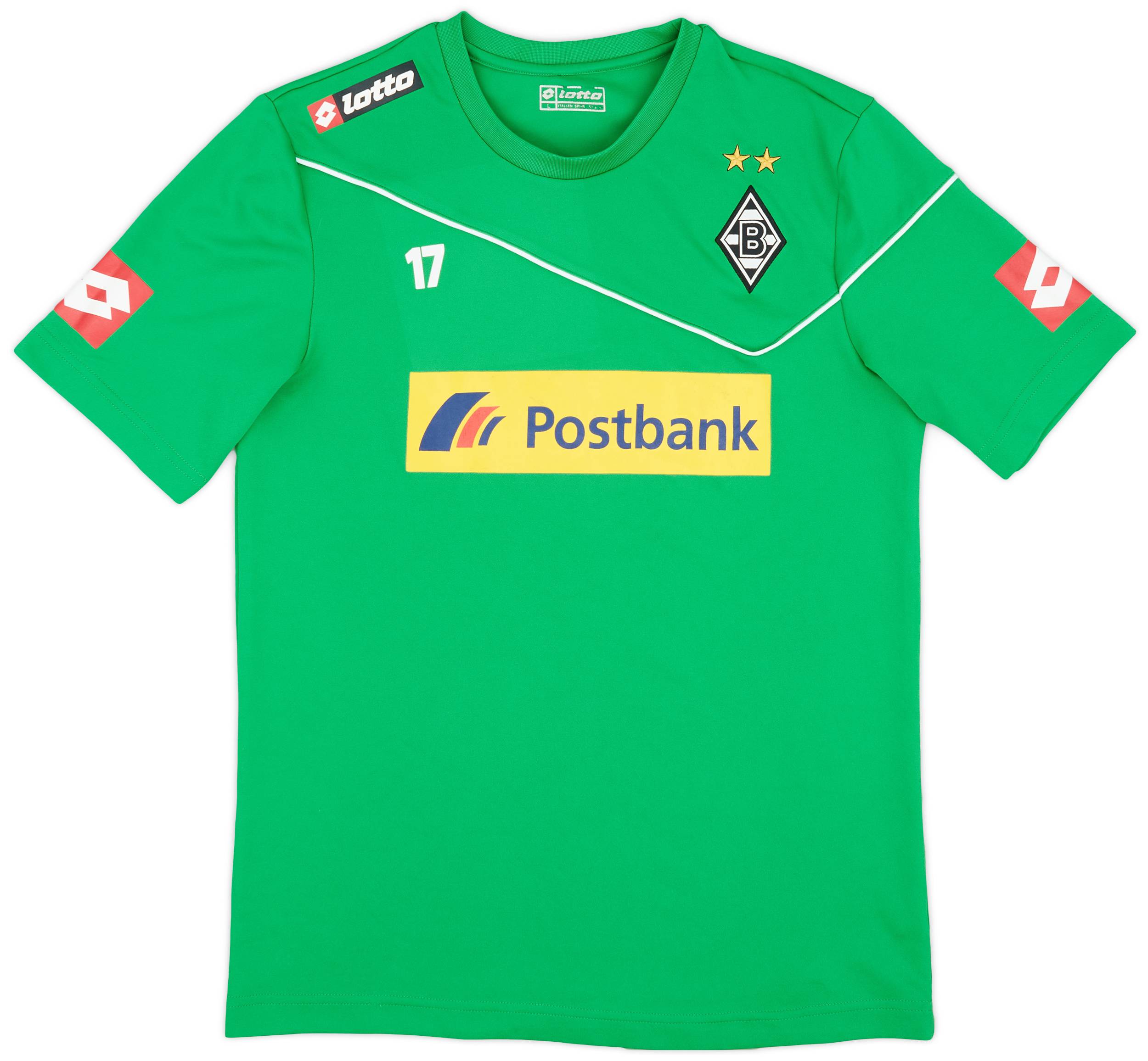 2012-13 Borussia Monchengladbach Player Issue Lotto Training Shirt #17 - 7/10 - (L)
