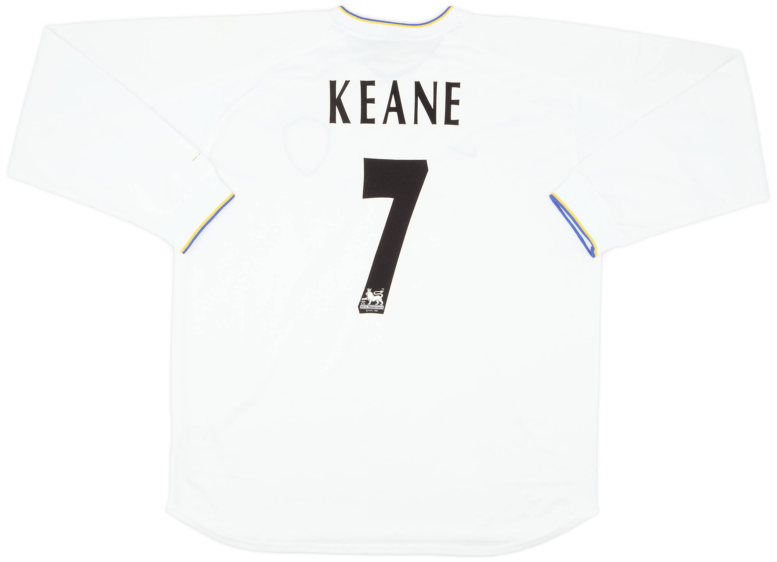 2000-02 Leeds United Home L/S Shirt Keane #7 (XXL)