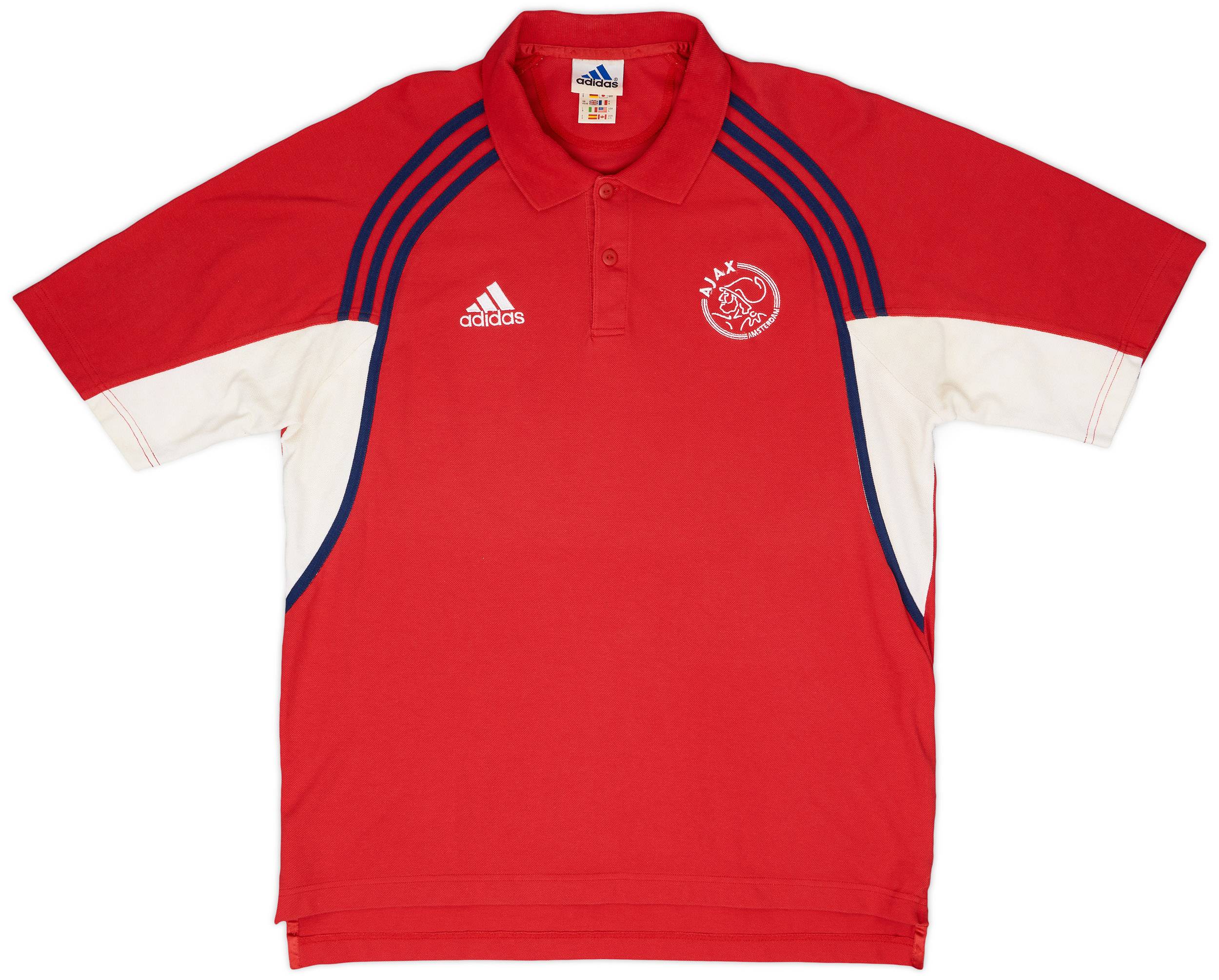 2000-01 Ajax adidas Polo Shirt - 8/10 - (L/XL)
