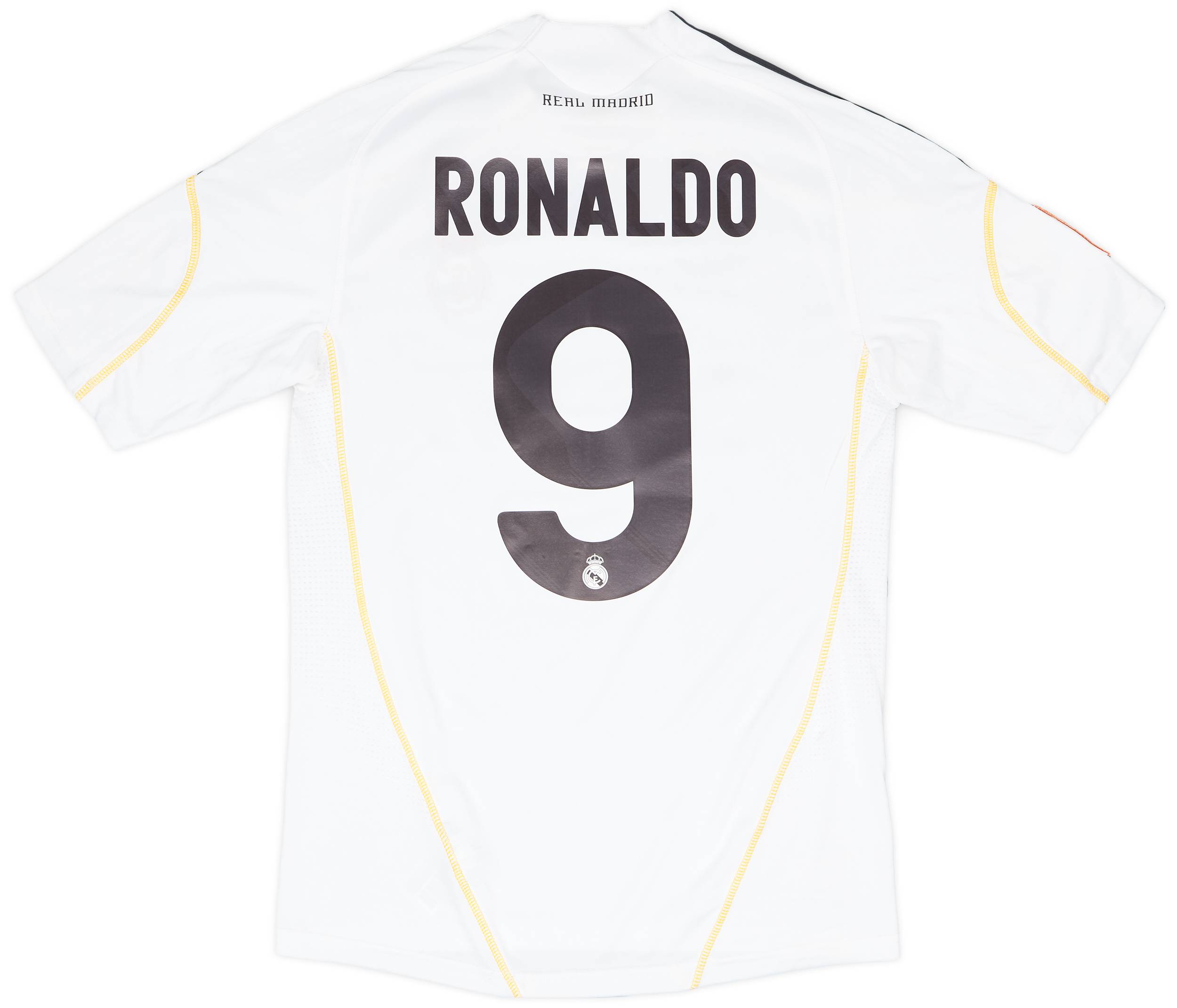 2009-10 Real Madrid Home Shirt Ronaldo #9 - 5/10 - (S)