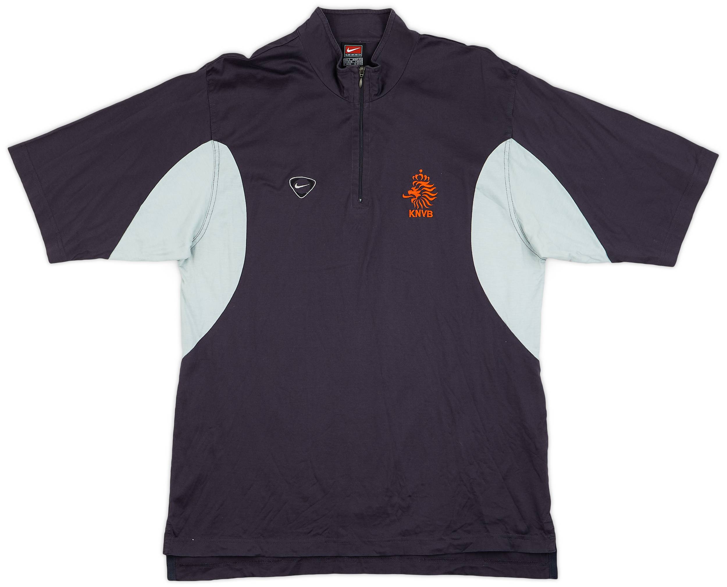 2000-01 Holland Nike 1/4 Zip Training Shirt - 9/10 - (S)