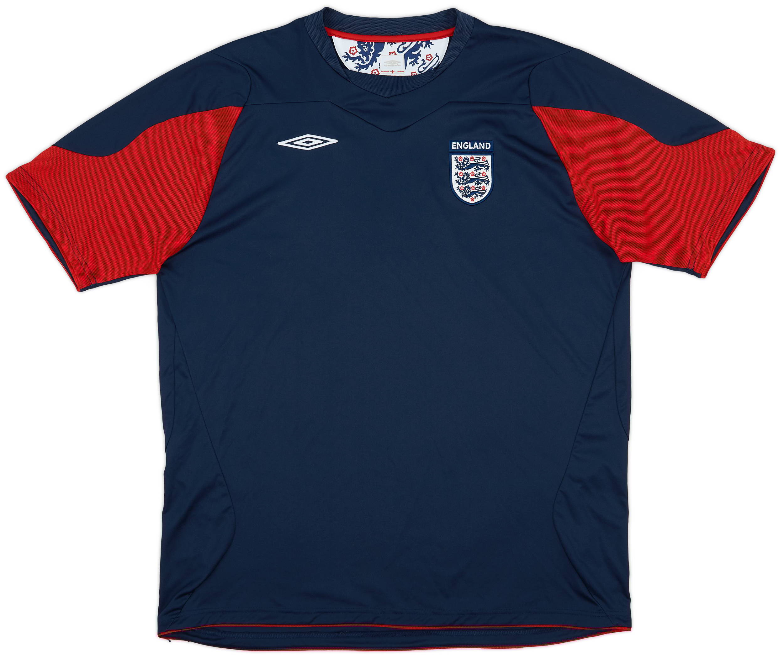 2006-07 England Umbro Training Shirt - 9/10 - (XXL)