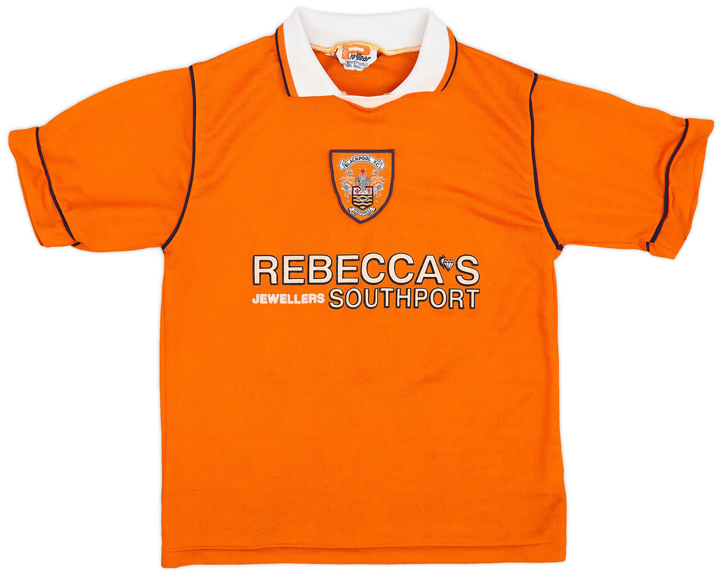 1995-97 Blackpool Home Shirt #11 - 9/10 - (M)