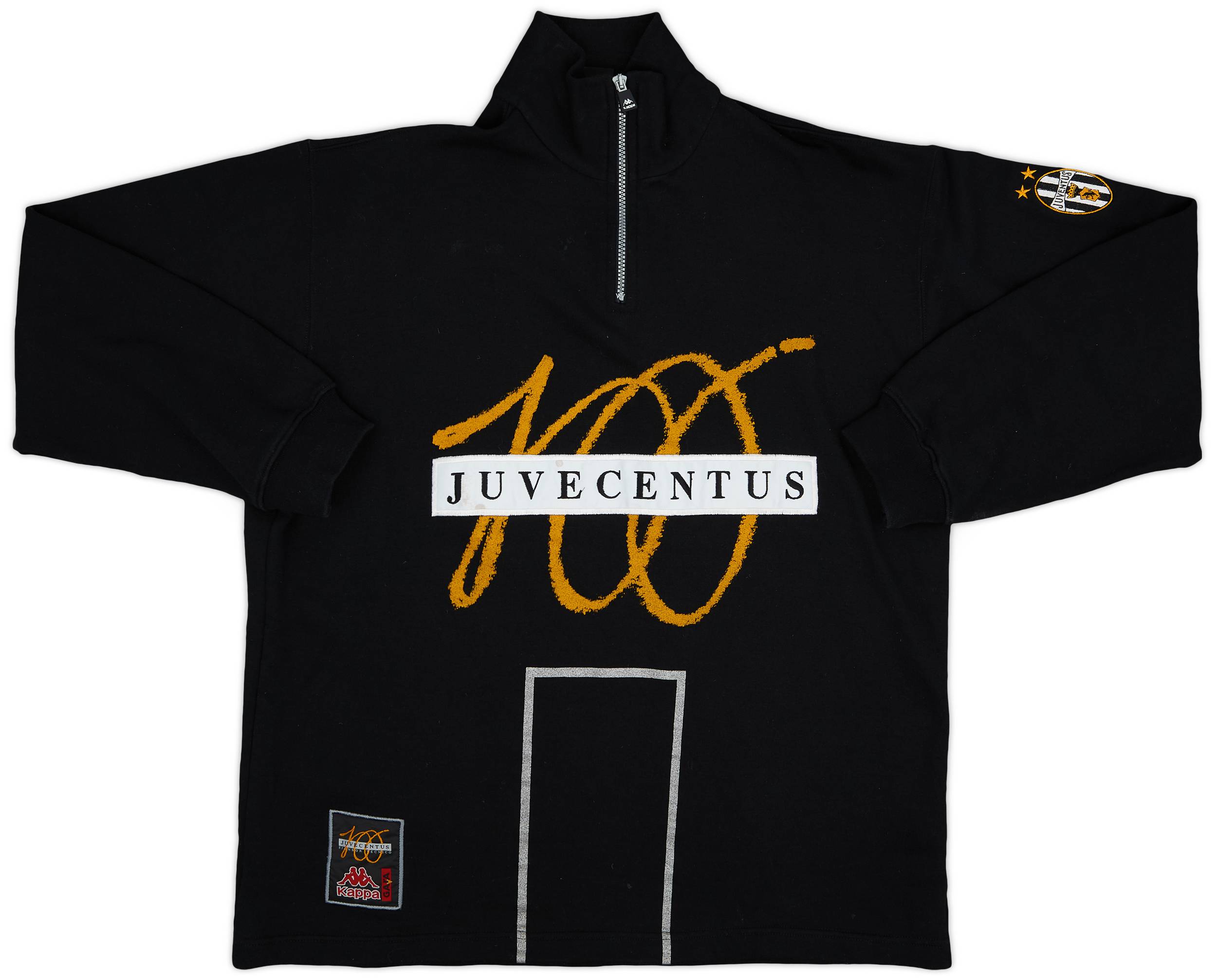 1997-98 Juventus Kappa 1/4 Zip Drill Top - 9/10 - (XL)
