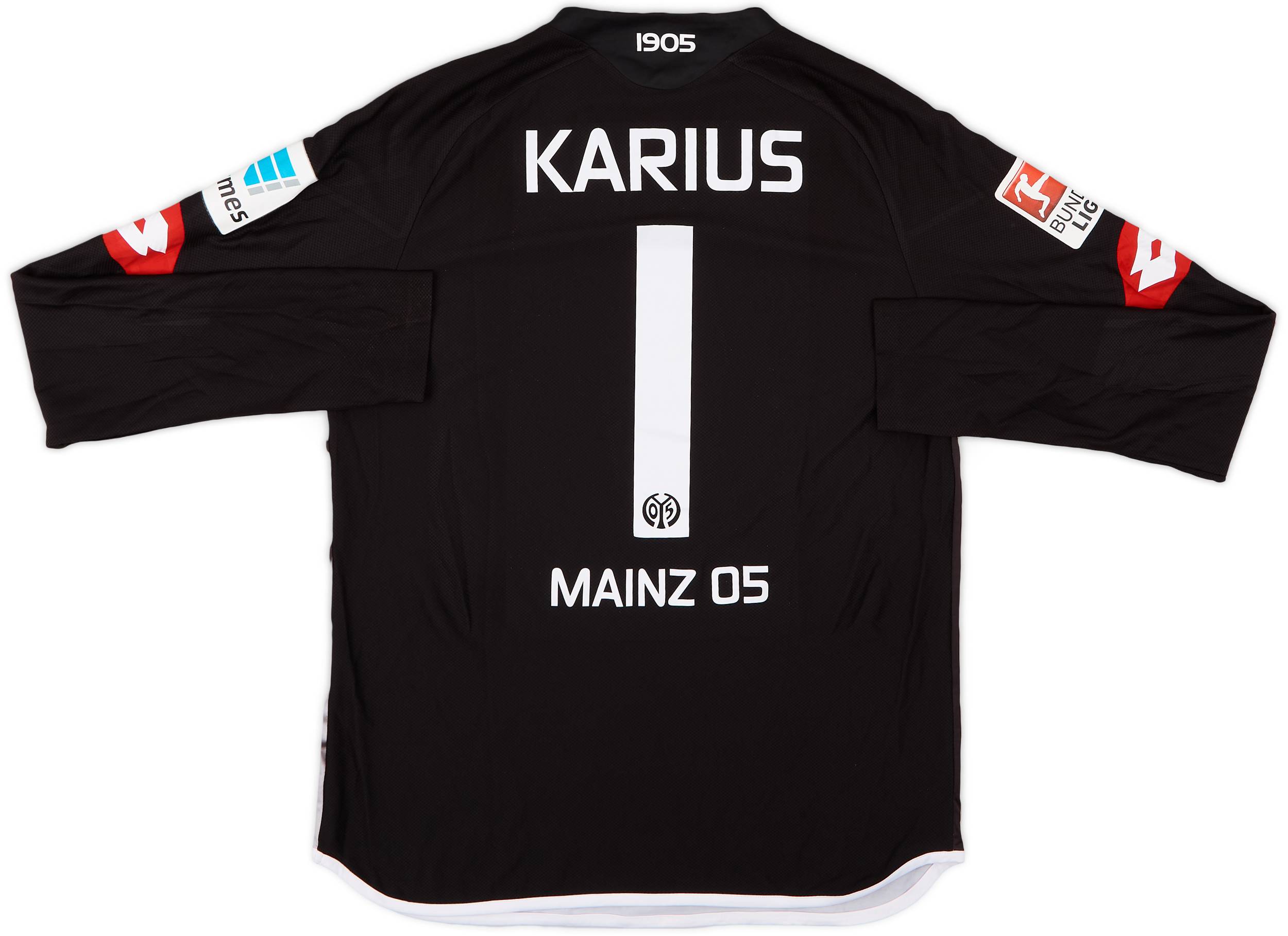 2016-17 Mainz GK Shirt Karius #1 - 9/10 - (L)