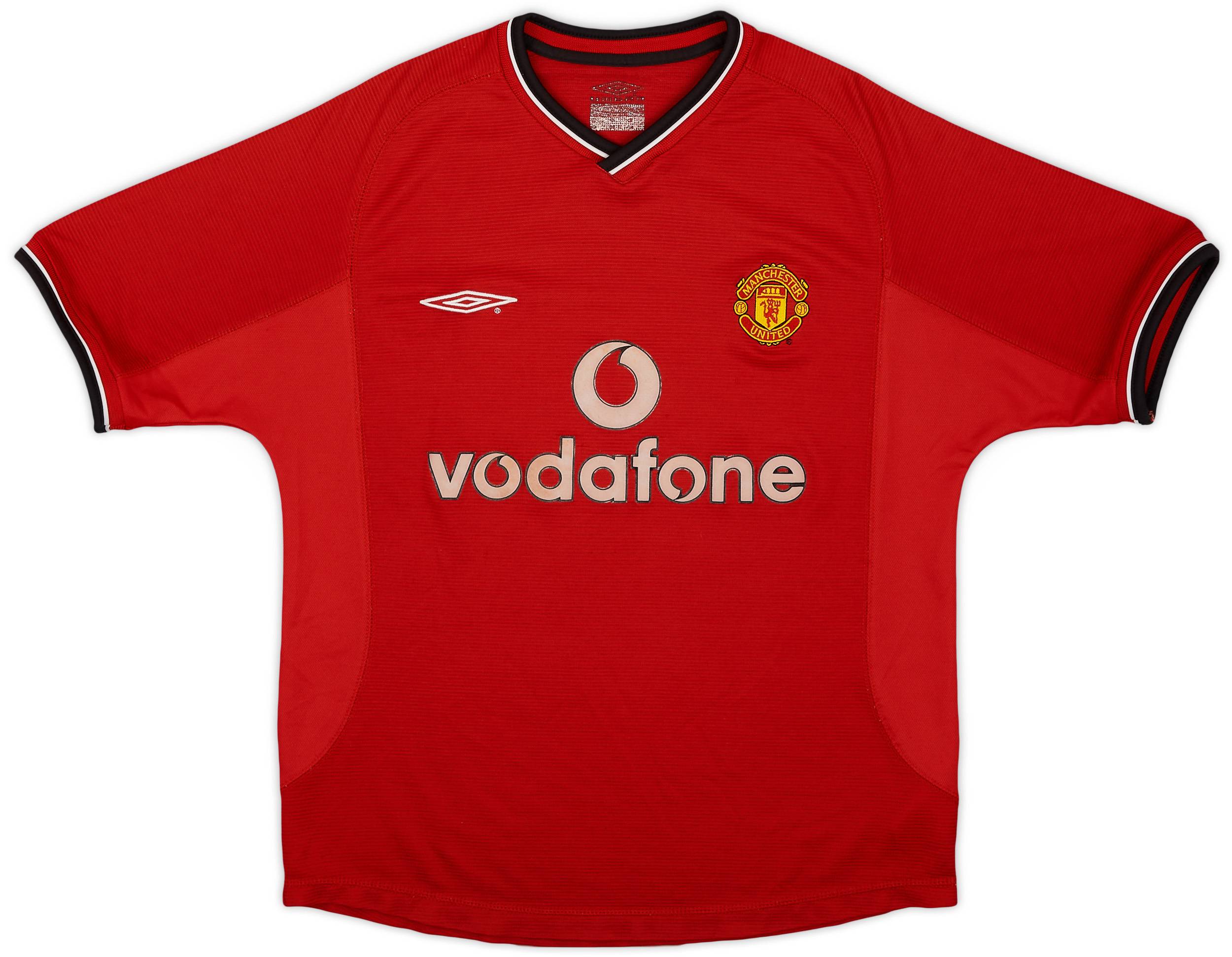 2000-02 Manchester United Home Shirt - 6/10 - (Y)