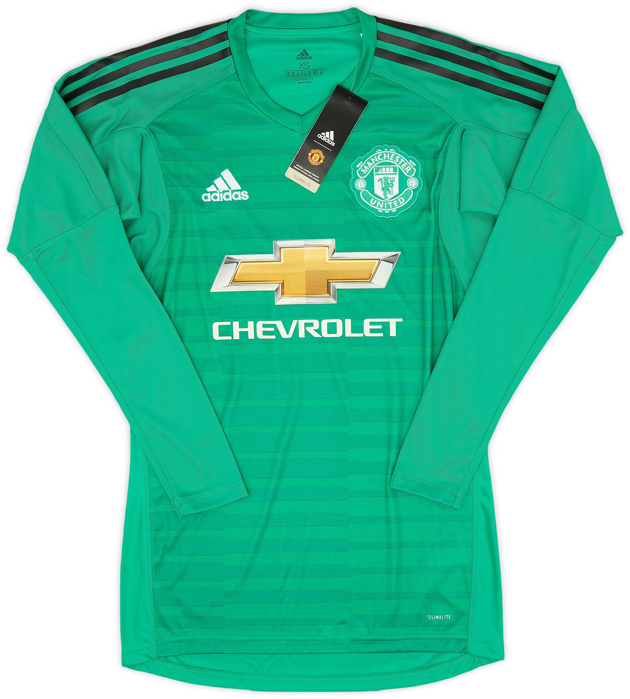 2018 19 Manchester United Home GK Shirt XS