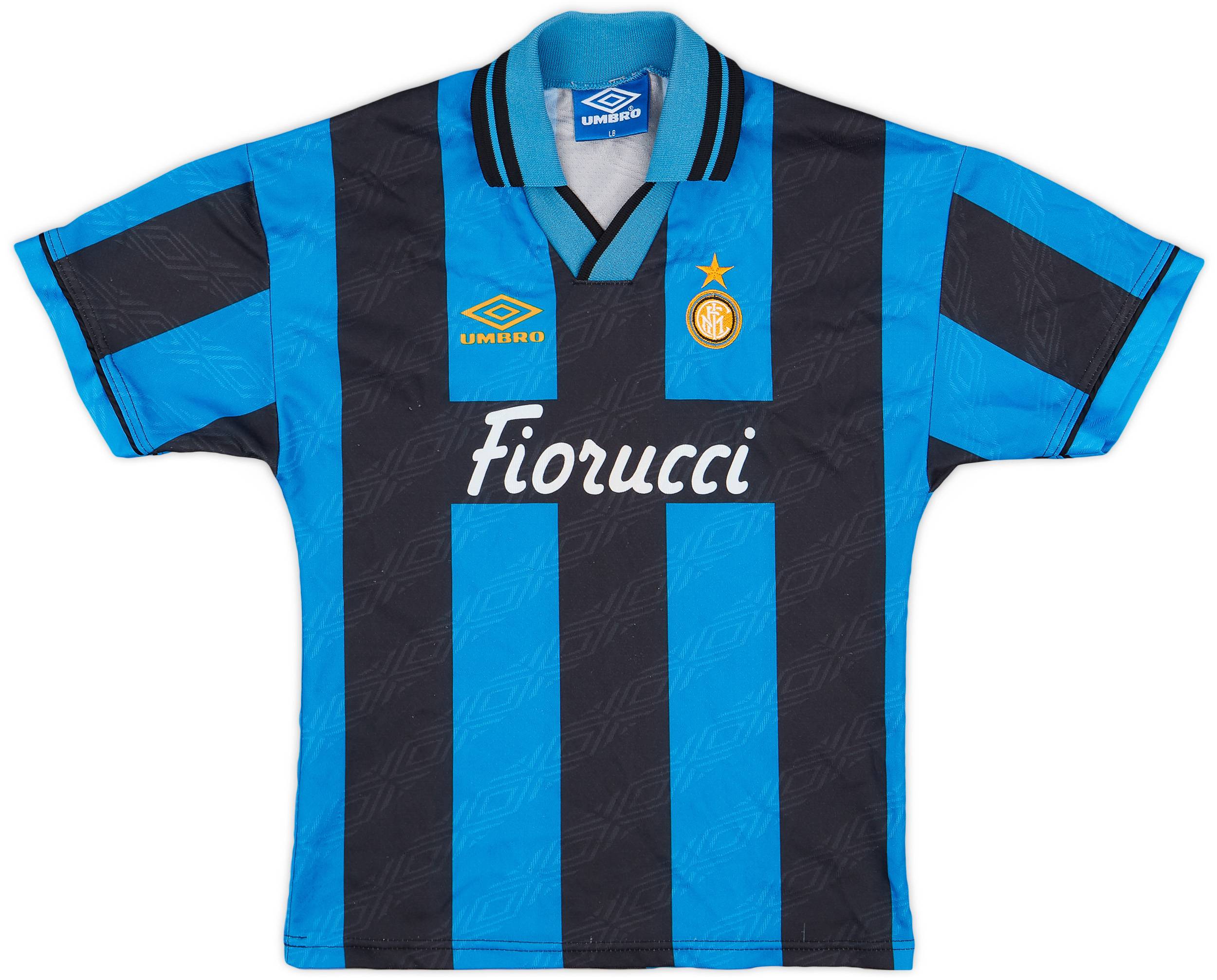 1994-95 Inter Milan Home Shirt - 8/10 - (L.Boys)