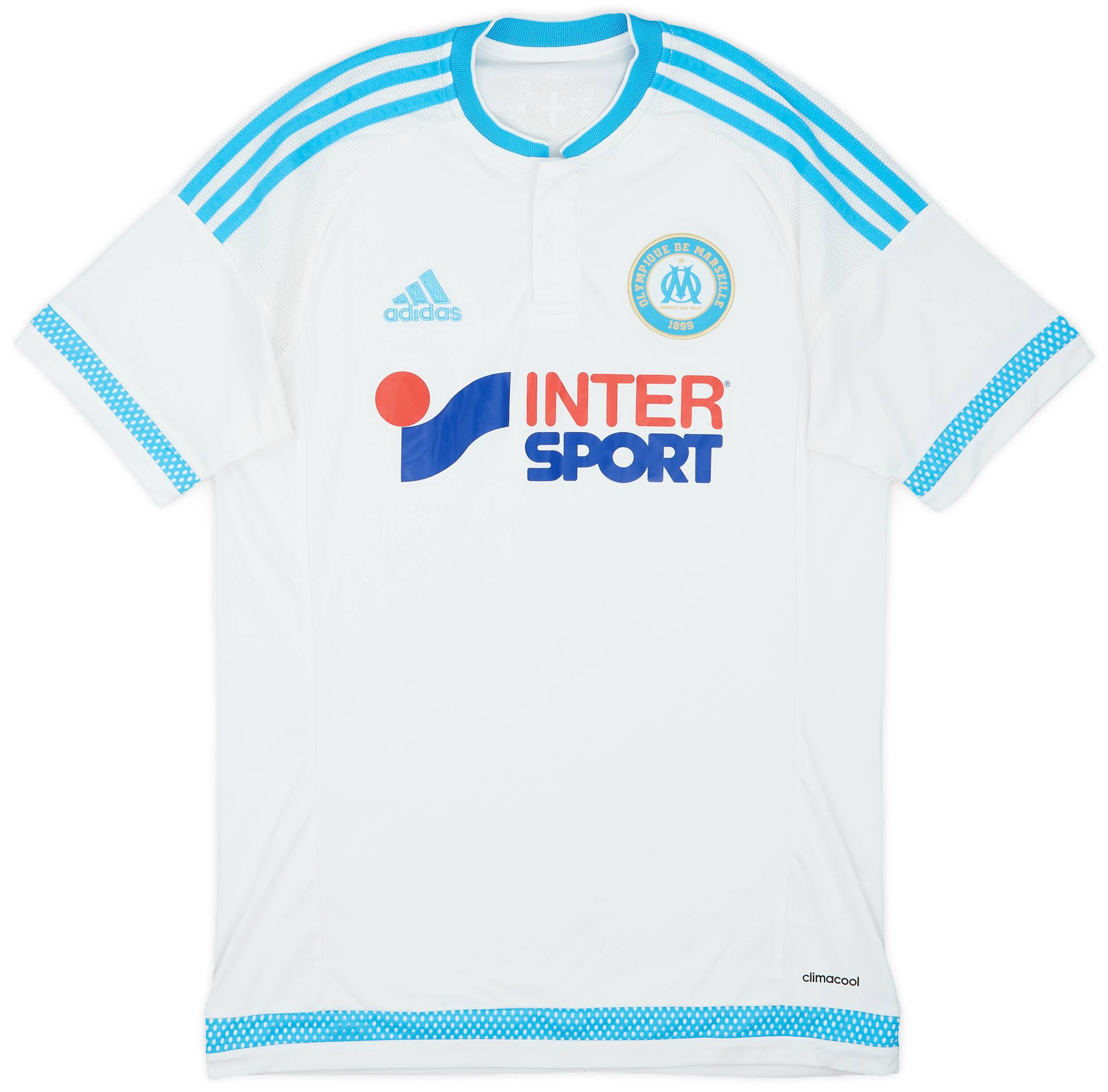 2015-16 Olympique Marseille Home Shirt - 10/10 - (S)
