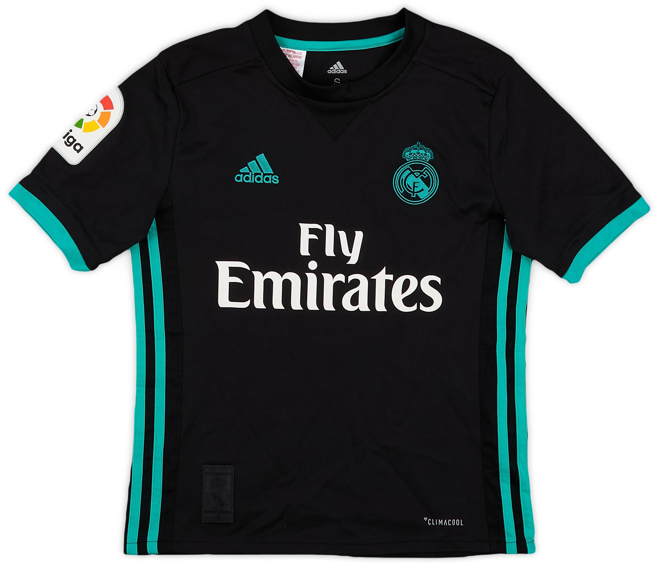 2017-18 Real Madrid Away Shirt - 9/10 - (S.Boys)